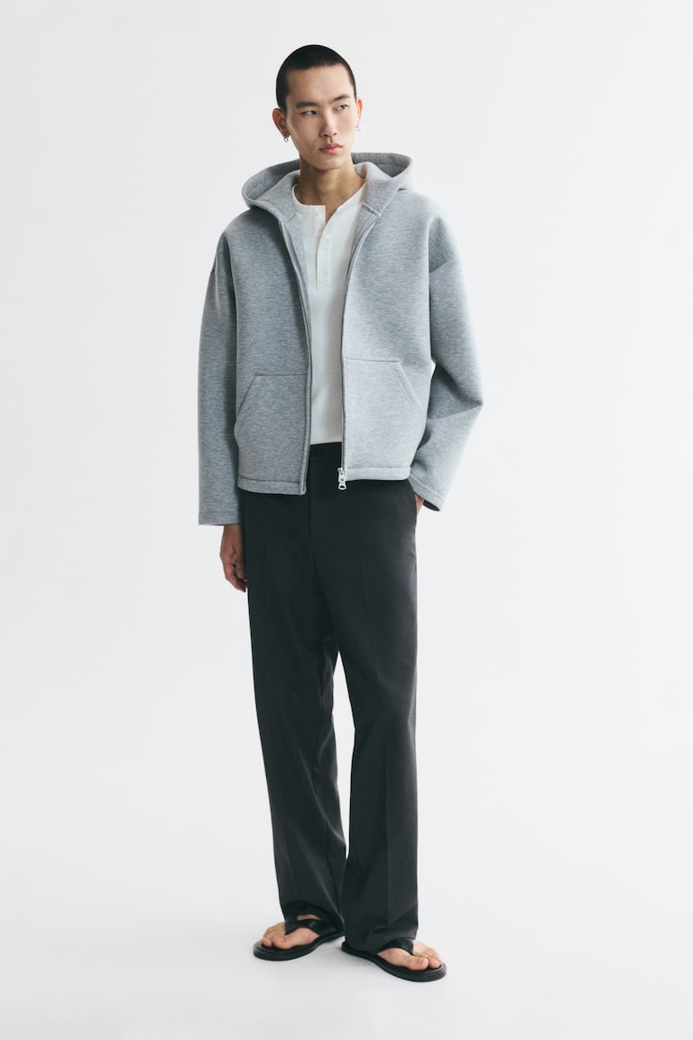 Široke elegantne pantalone Relaxed Fit