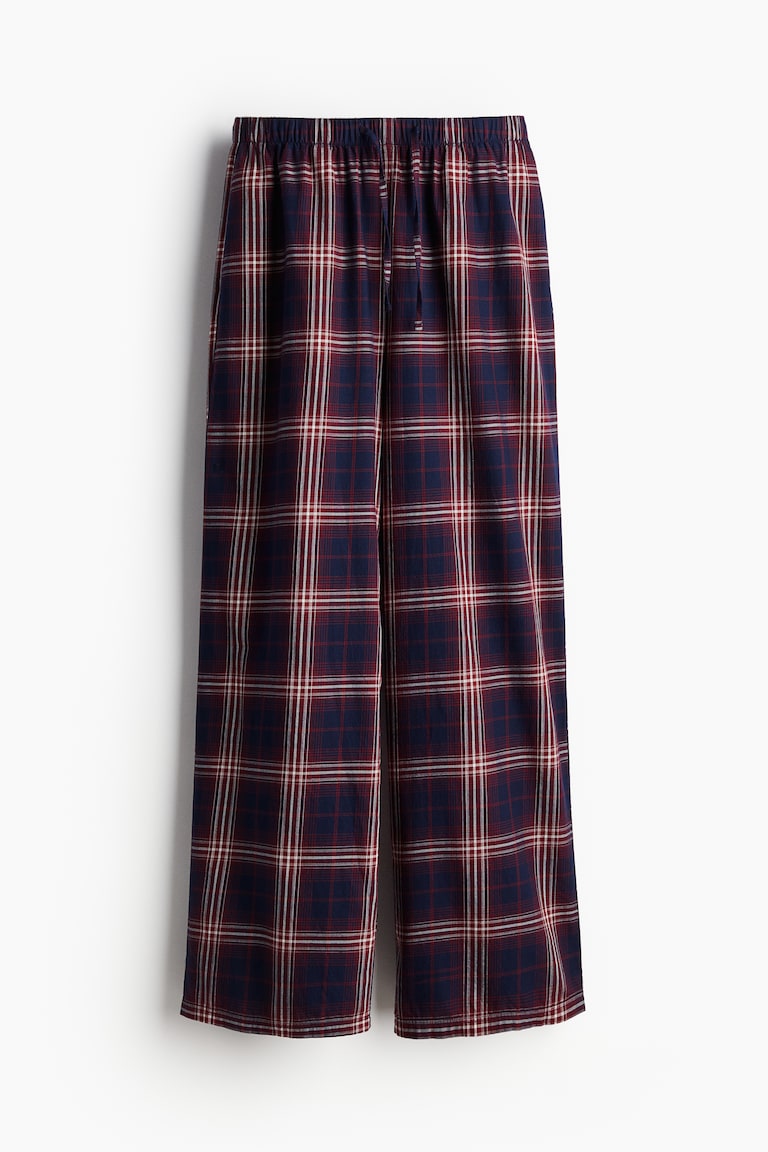 Pantaloni Pigiama Donna In Flanella 100% Cotone – Morbidi, A Quadri, Con Tasche E Vita Regolabile, Pantaloni Da Casa Invernali Caldi E Comodi