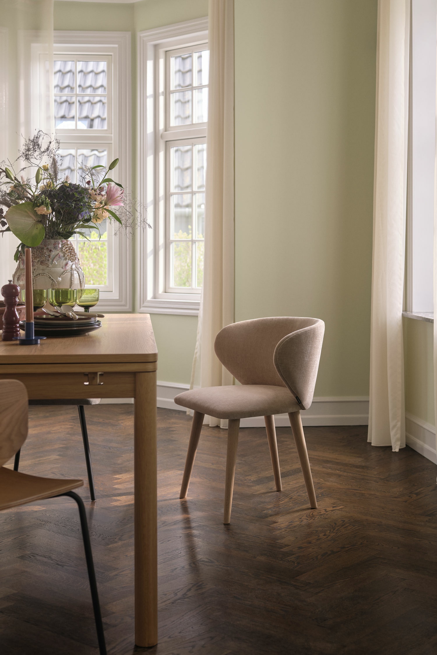 Ellie Spisebordsstol - Danny Cream