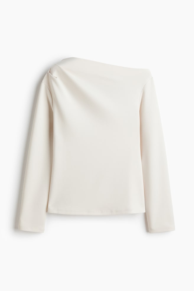 Asymmetric top - White/Black/Dark mole - 1