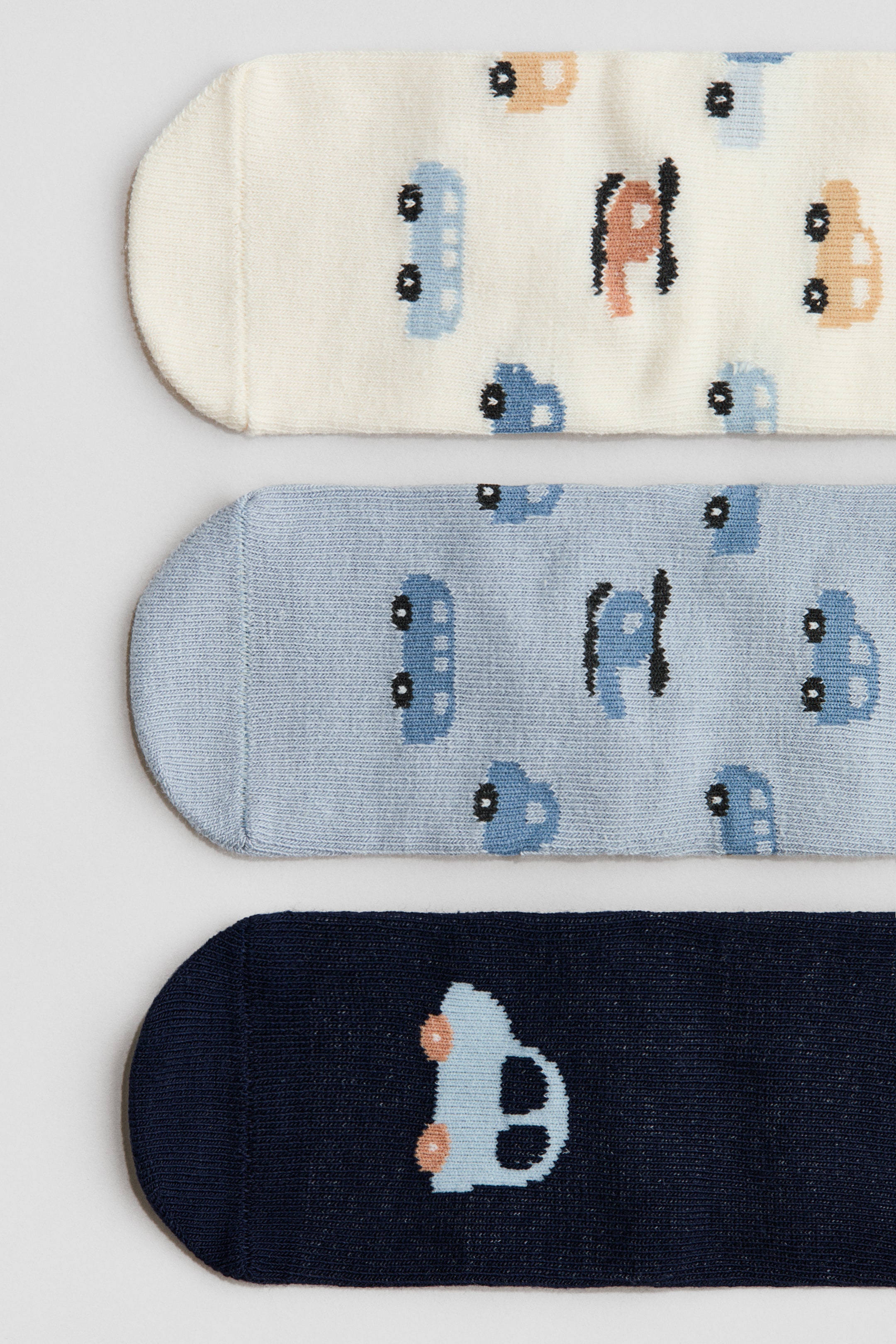 View larger image: 4-pack socks - Blue/Cars - Kids | H&M IN 3