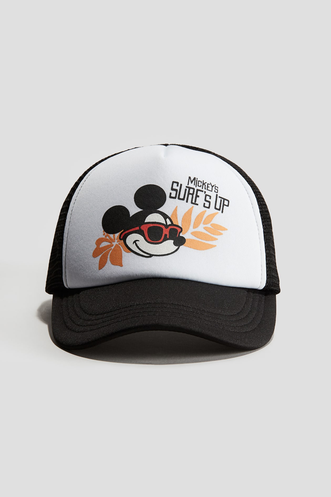 Printed Cap - Black/Mickey Mouse - Kids | H&M US