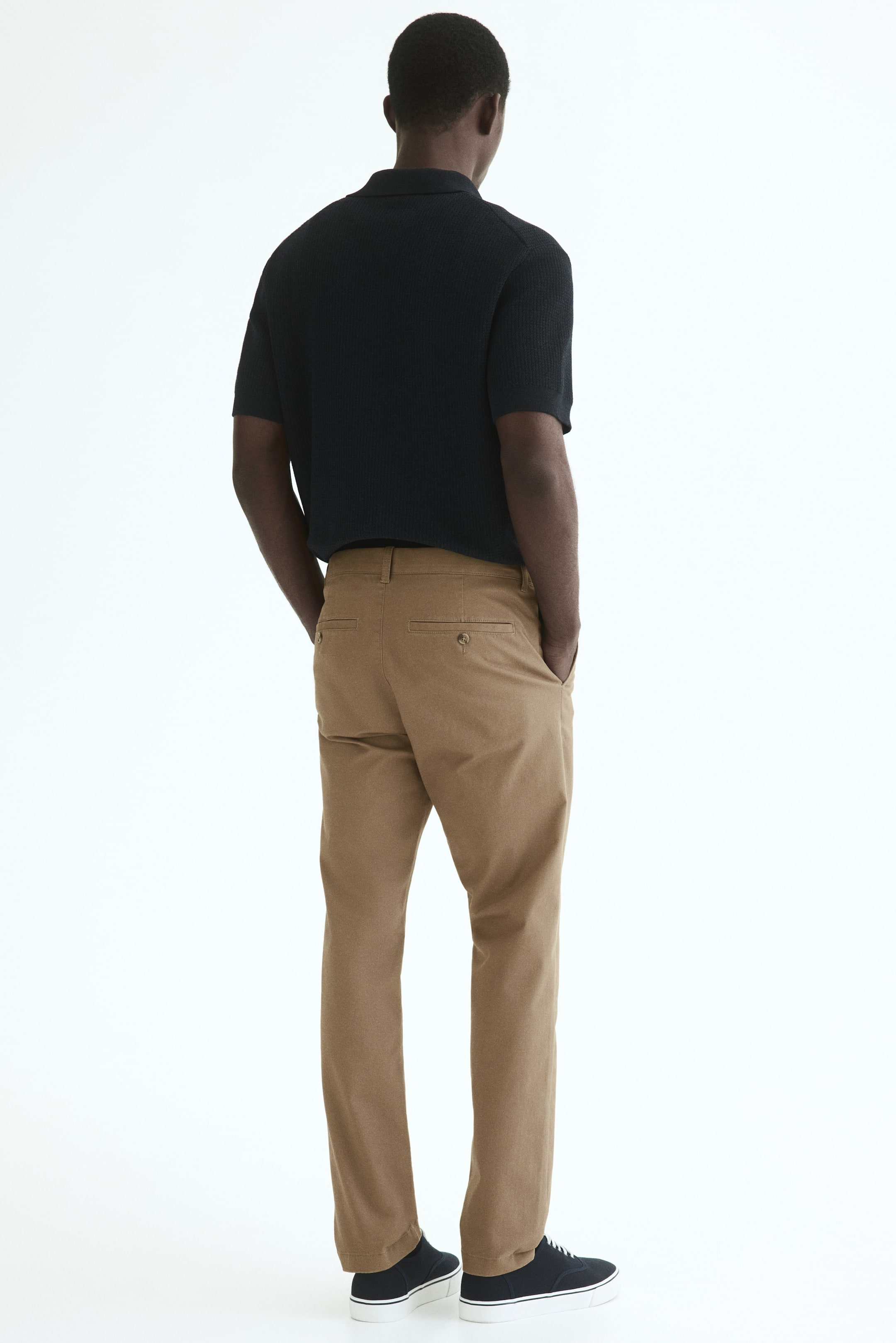 Slim-Fit Cotton Chinos