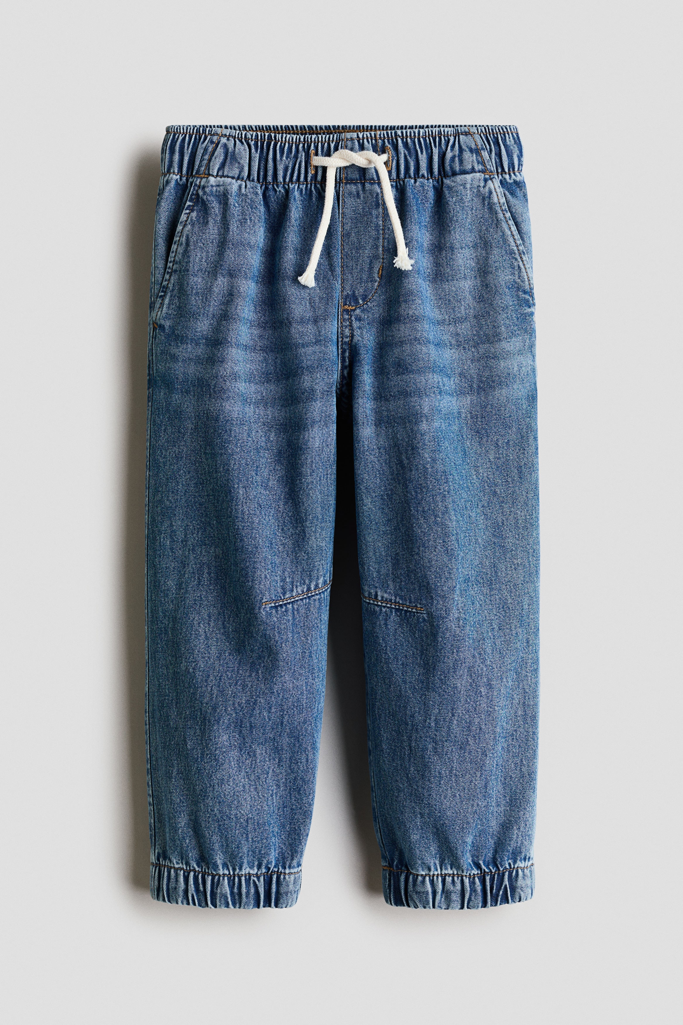 Joggers in denim - Blu denim/Blu denim