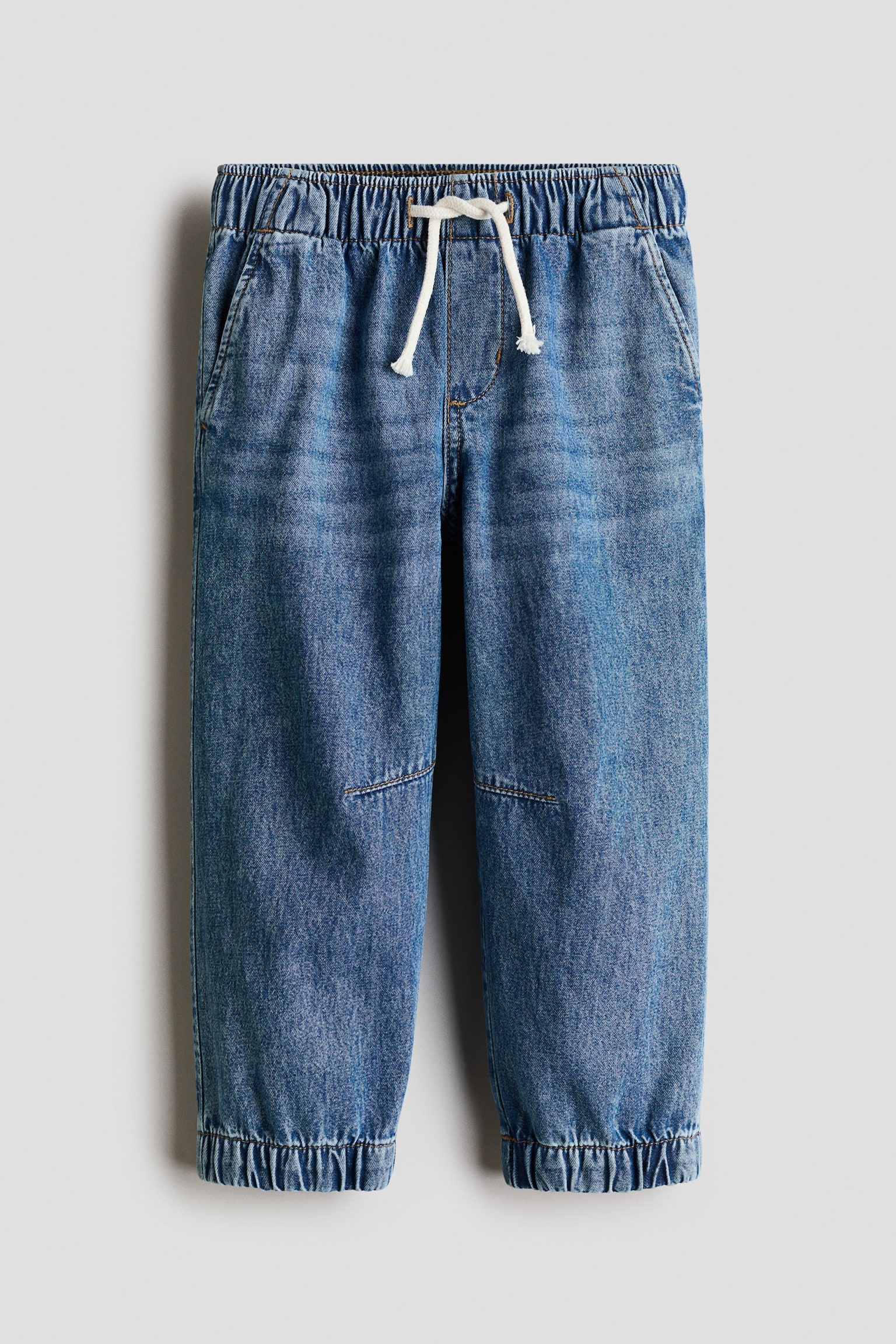 Džínové kalhoty jogger - Denim blue/Denim blue - 1