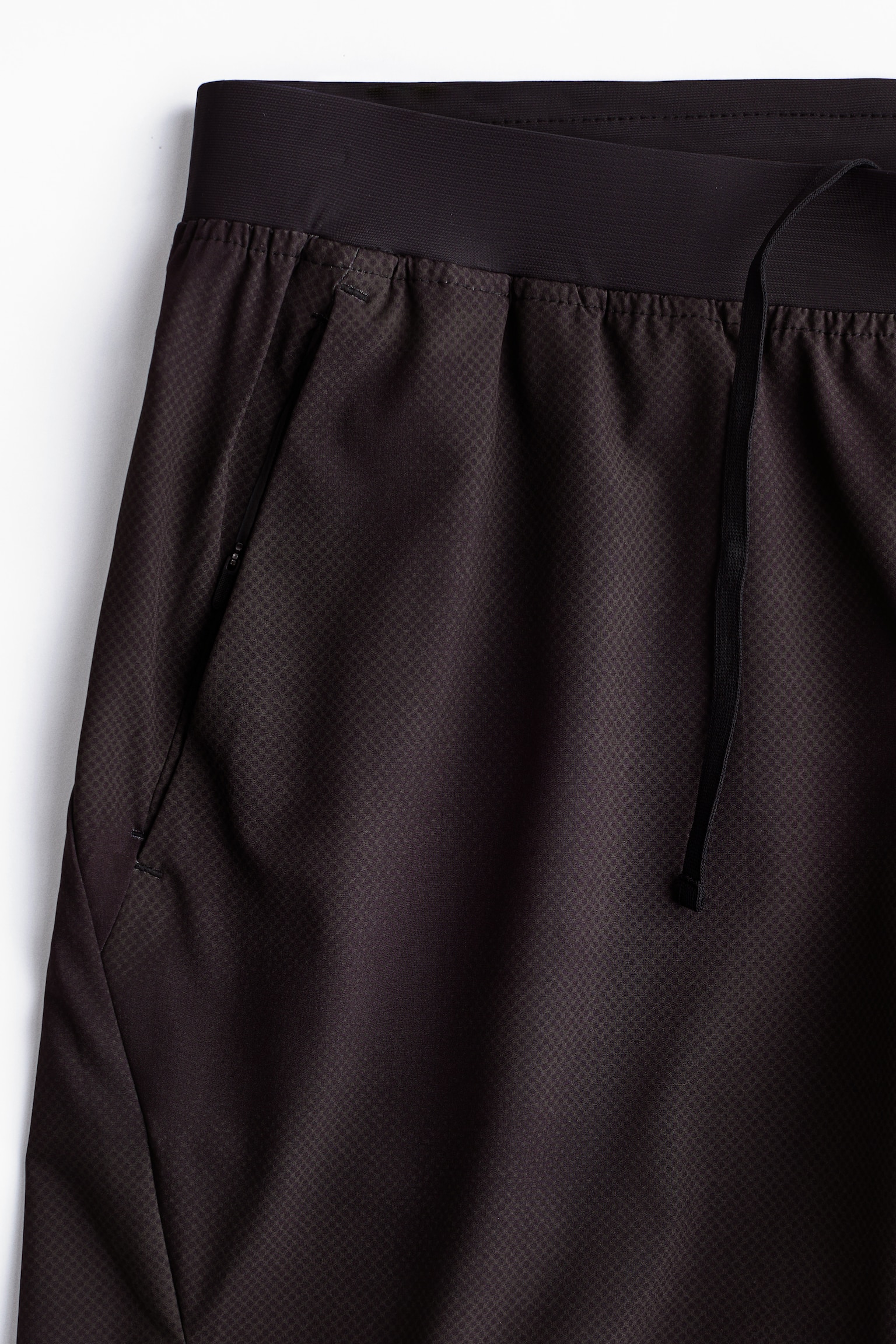 Mid-length sports shorts with DryMove™ - Dark brown/Black/Burgundy/Light beige/Dark green/Patterned/Navy blue/Grey - 3