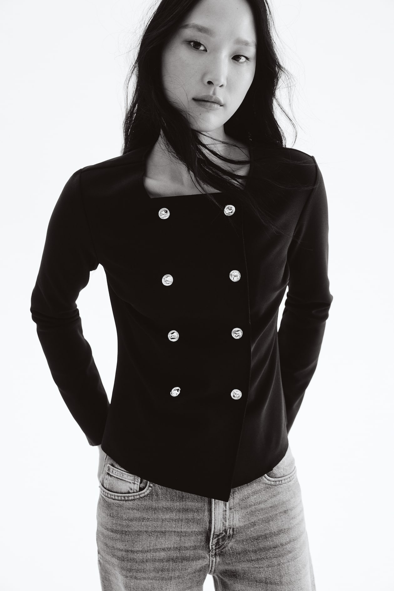 Double-Breasted Cardigan - image 2