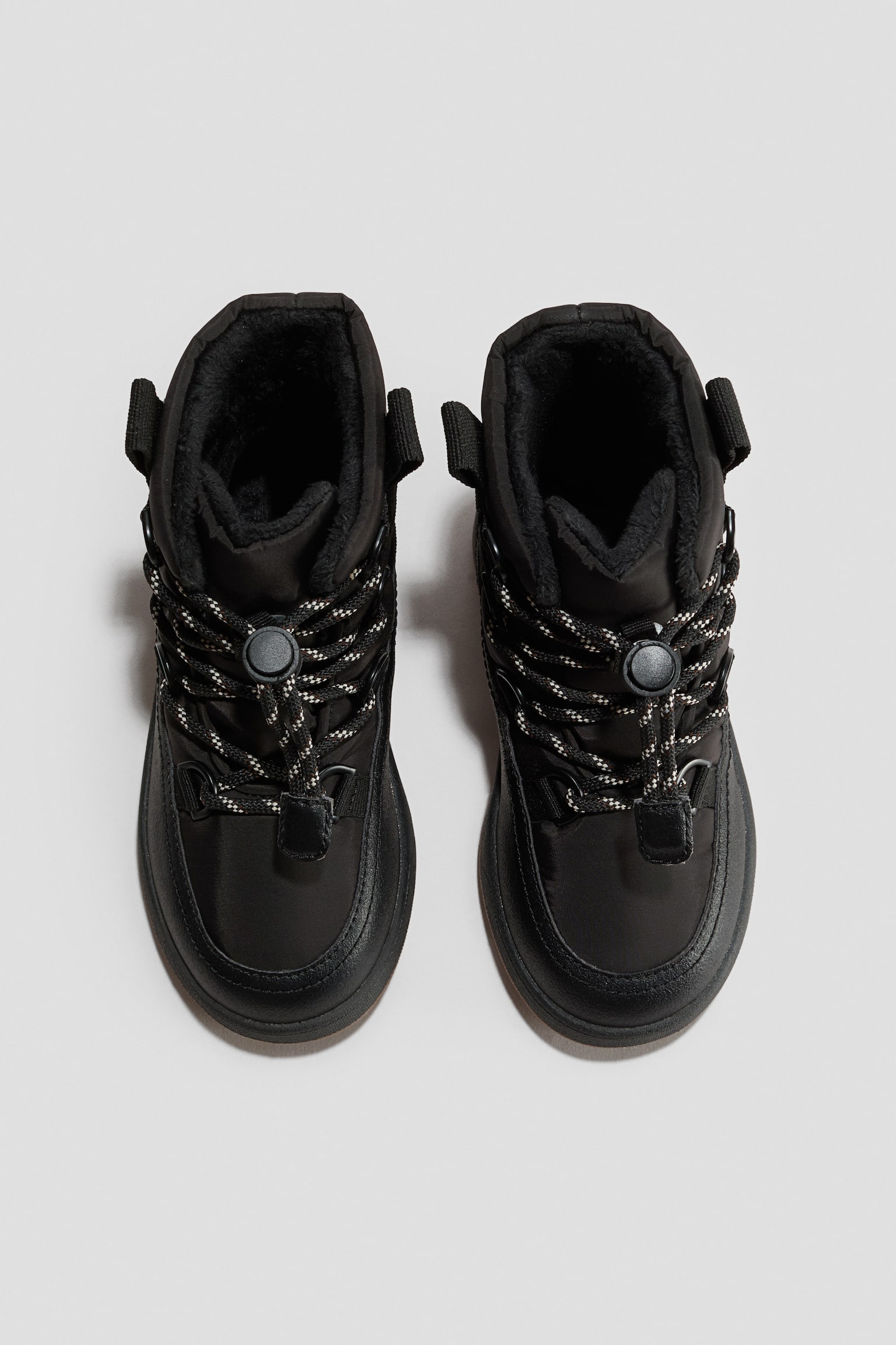 Детские ботинки H&M Warm-Lined Waterproof Snow, цвет: Чёрный — фото 3