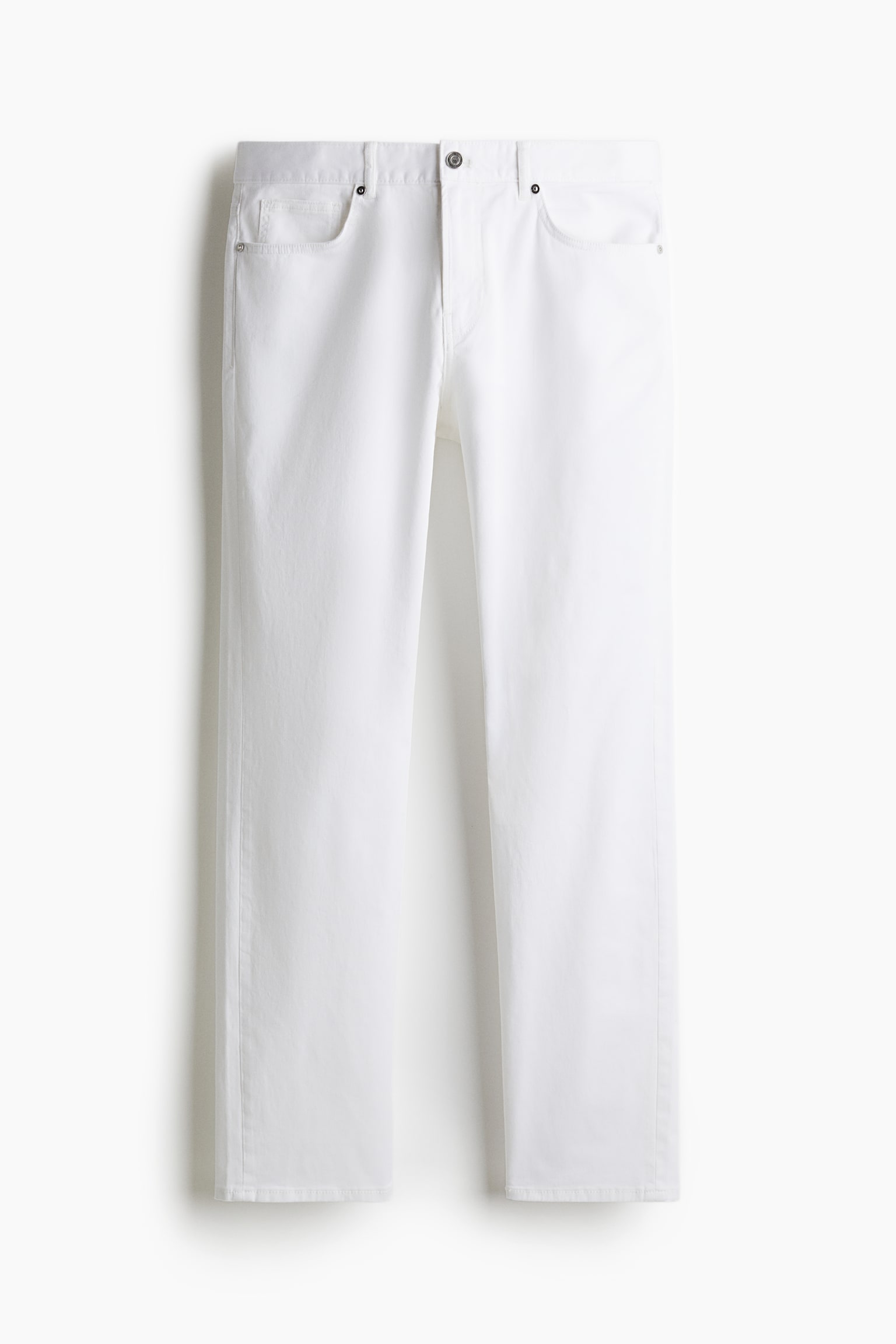 Slim-Fit 5-Pocket Pants - White/Black/Navy blue/Beige/Dark gray/Beige - 1