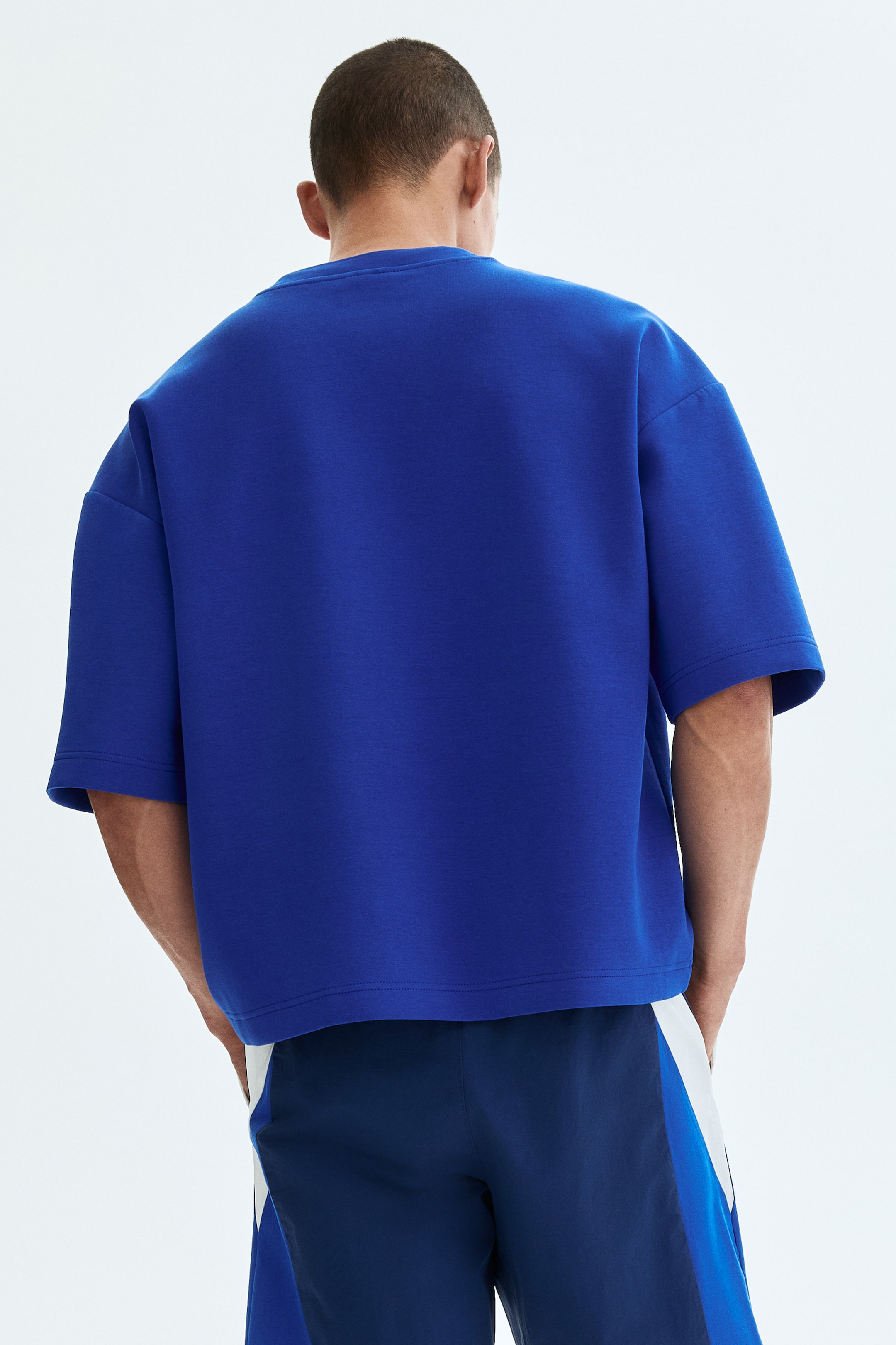Oversized-Fit Scuba T-Shirt