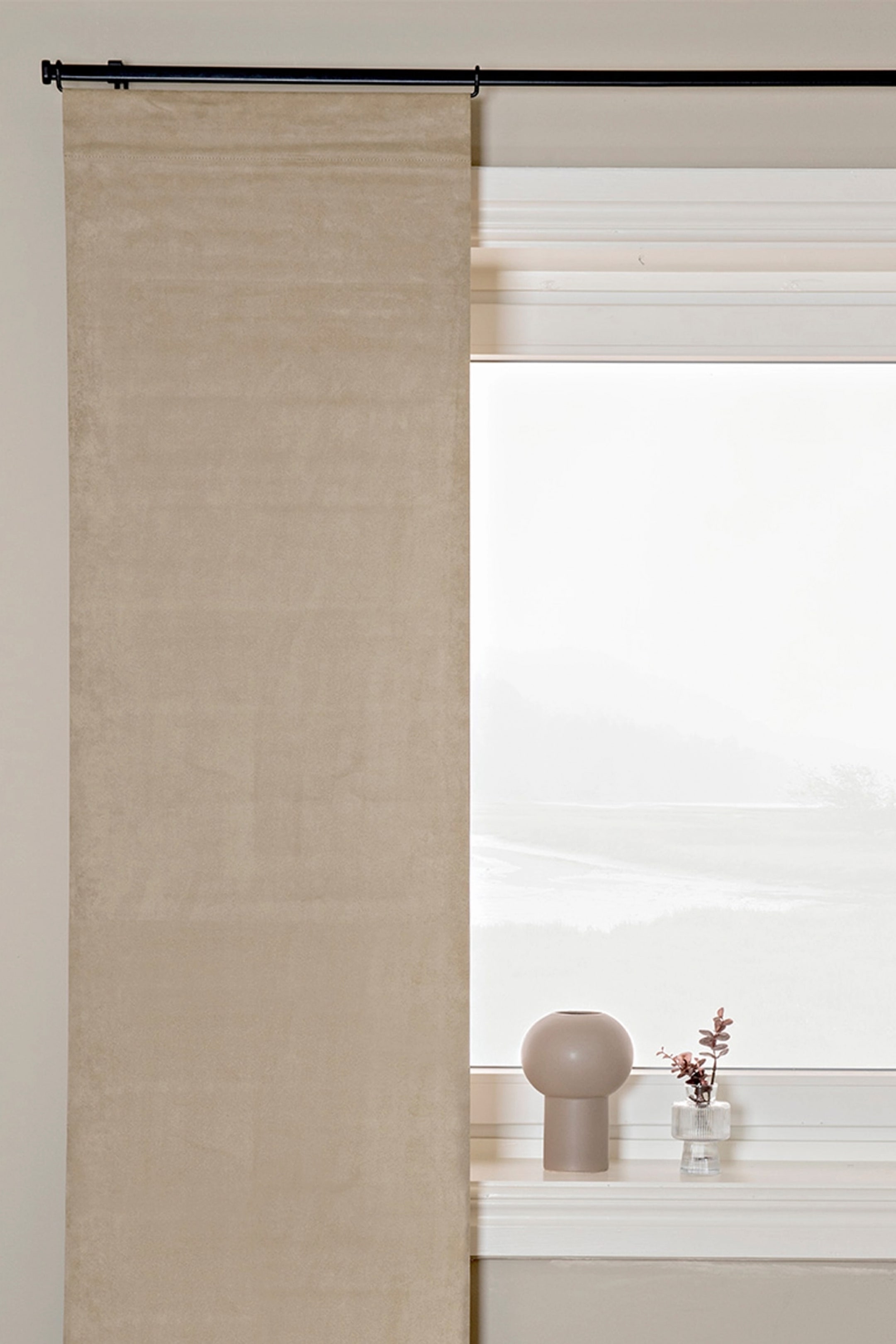 Größeres Bild ansehen: 1-pack Panel Curtain Topaz - Leinen - Hasta - Home All | H&M DE 1