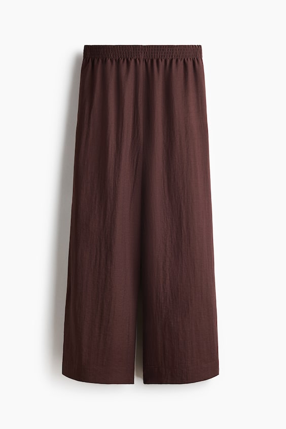 Женские брюки H&M Linen-Blend Ankle-Length Pants