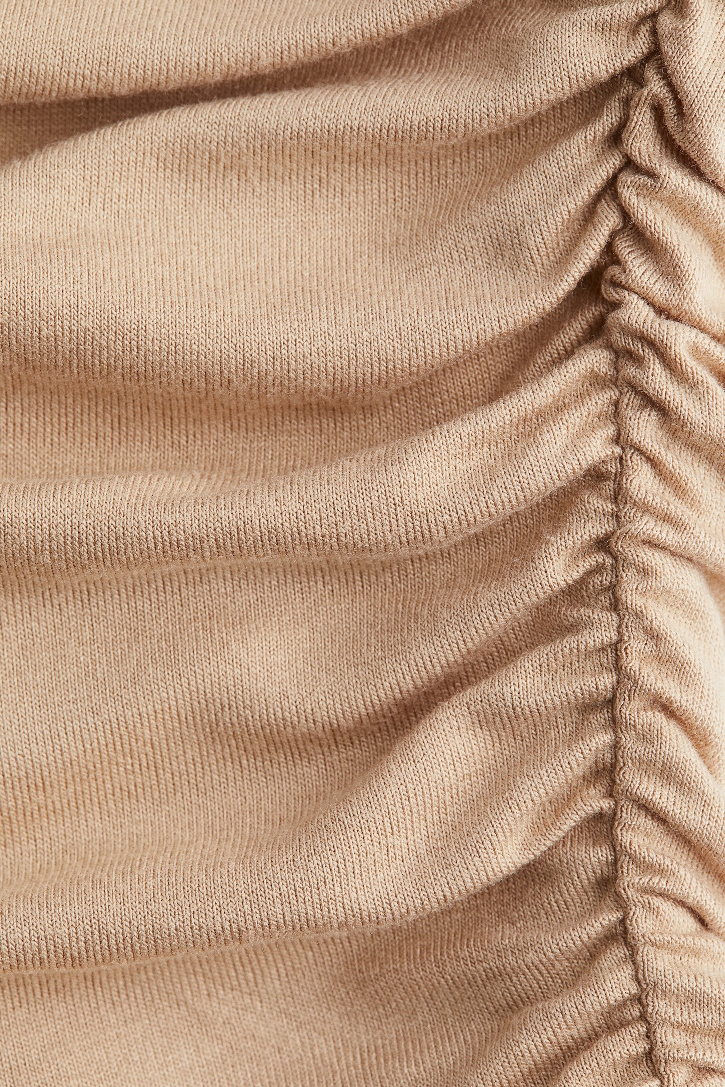 Draped tube top