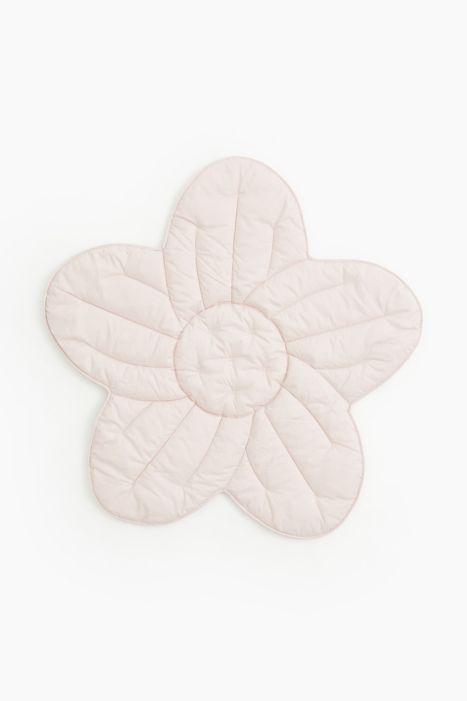 Tapis premier âge en coton matelassé - Rose clair - 1