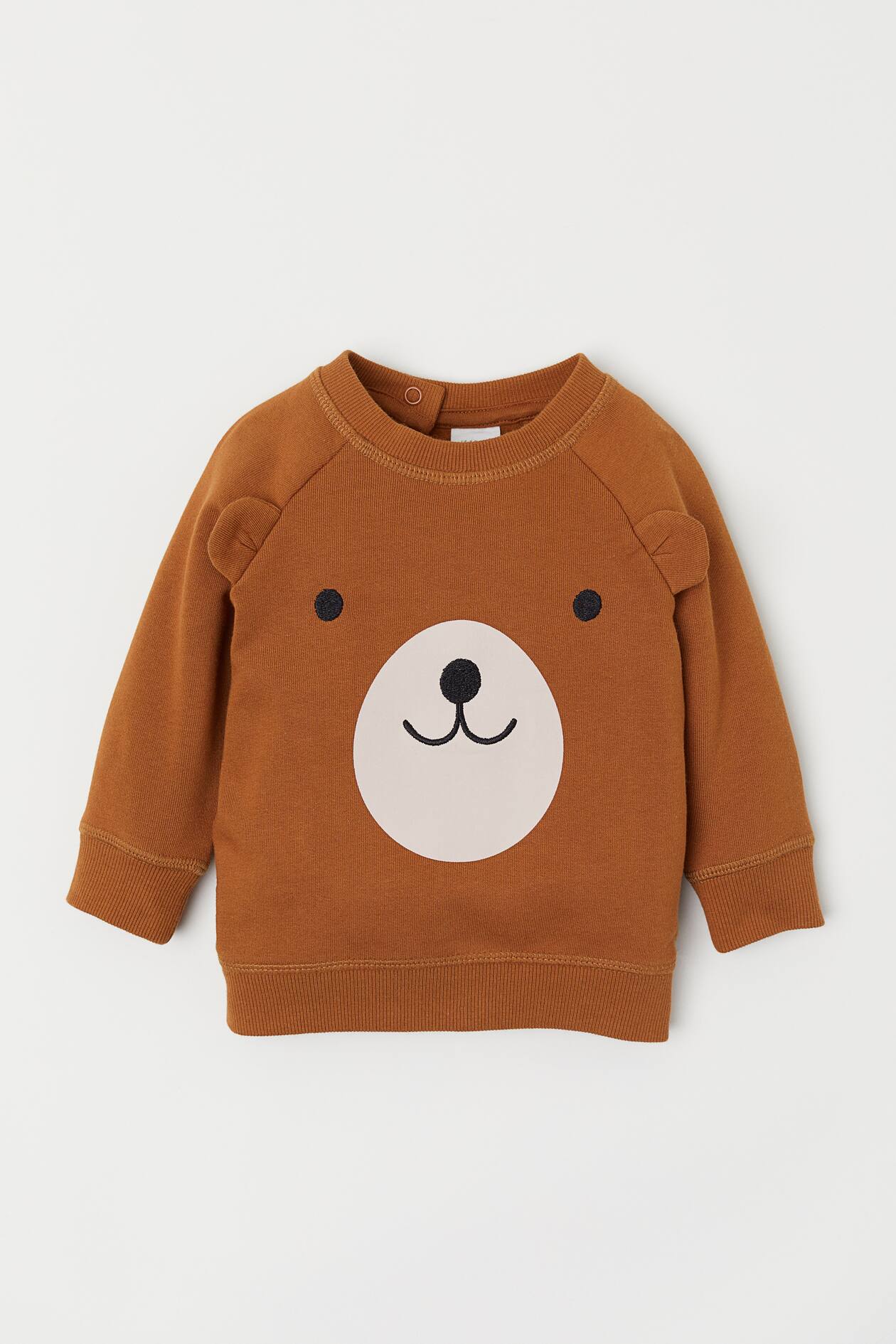 Sweatshirt - Brown/bear - Kids | H&M US