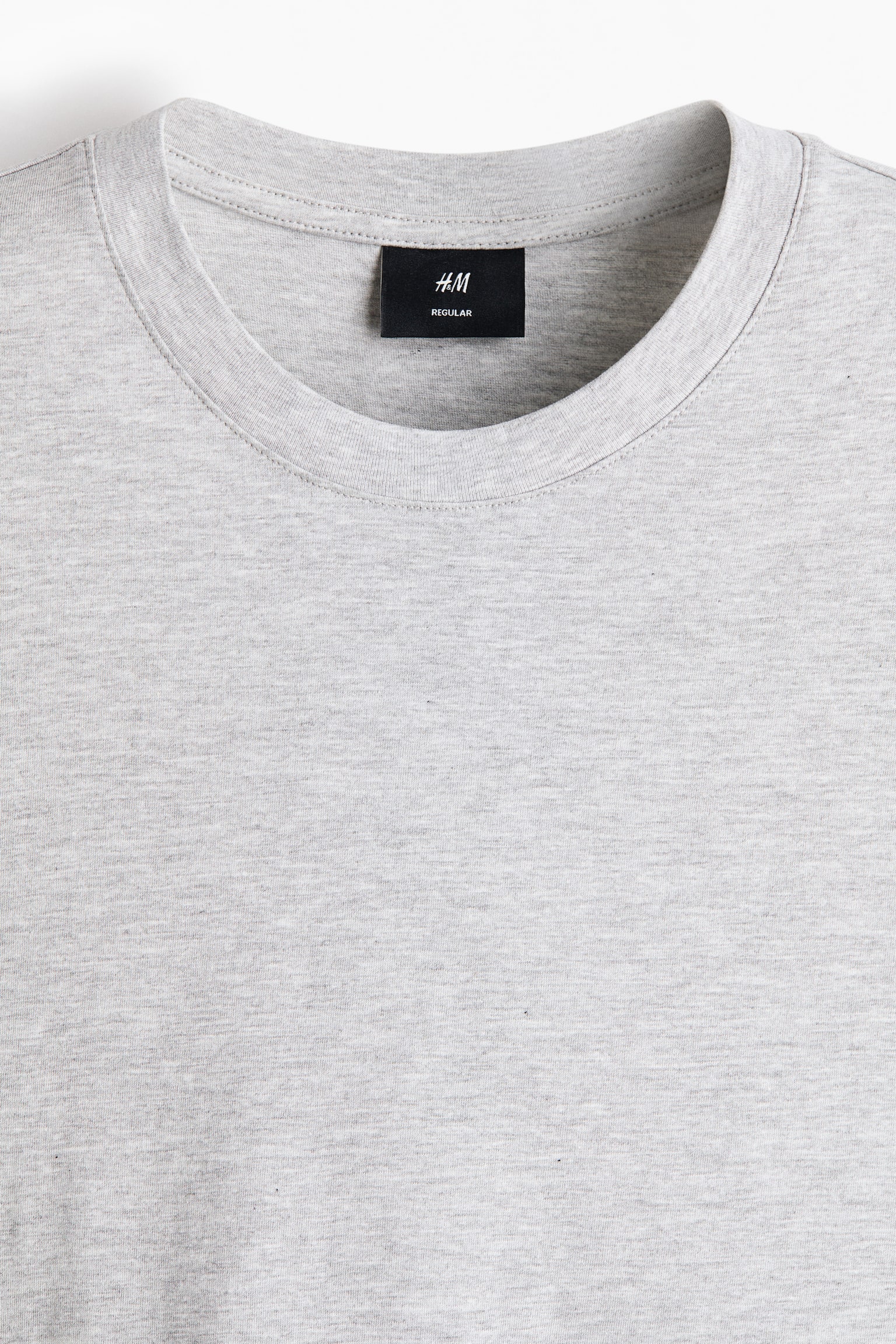 3-pack Regular Fit T-shirts - Grey marl/Black/White/Dark blue/Black/White/Navy blue/Grey/Dark teal/Brown/Light grey/Dark green/Pink/Brown - 2