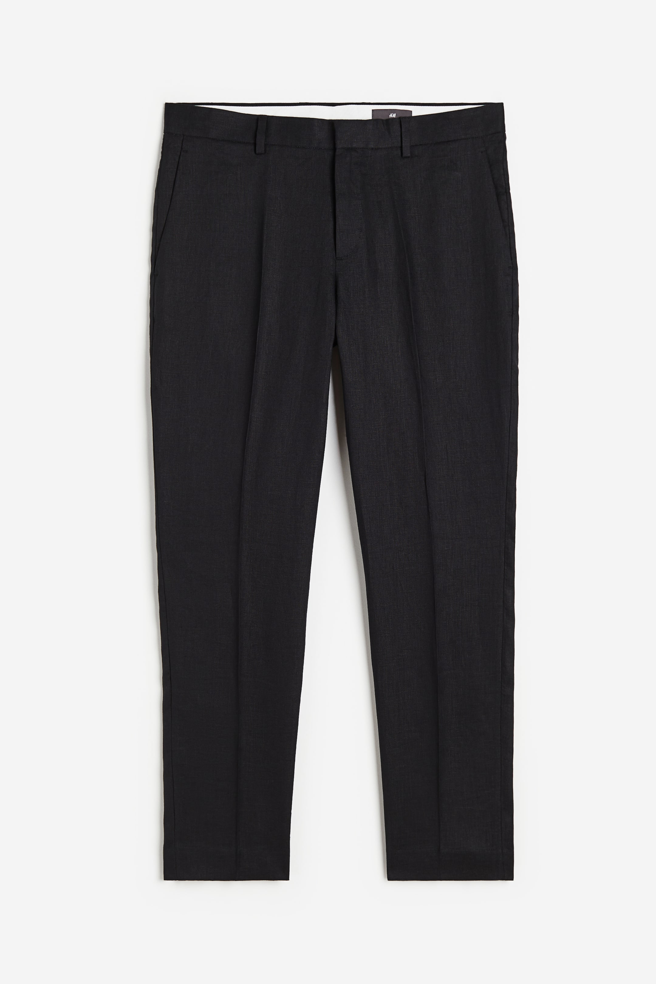 Slim Fit Linen Suit Pants