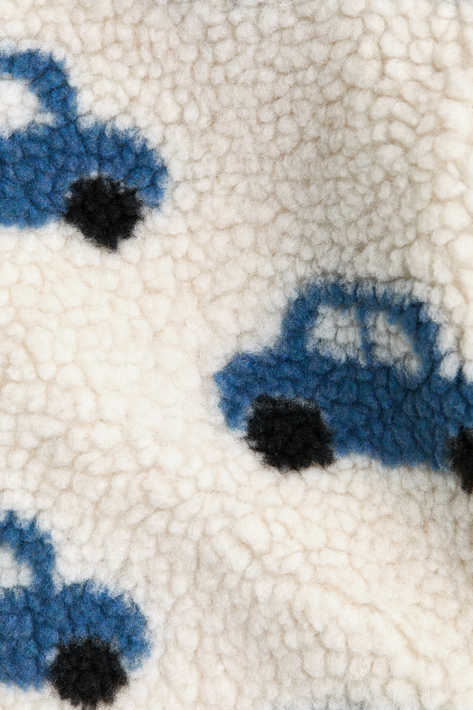 Printed teddy jacket - Light beige/Cars/Light beige/Dinosaurs/Light beige/Hearts/Light beige/Hearts/Light beige/Dinosaurs - 5