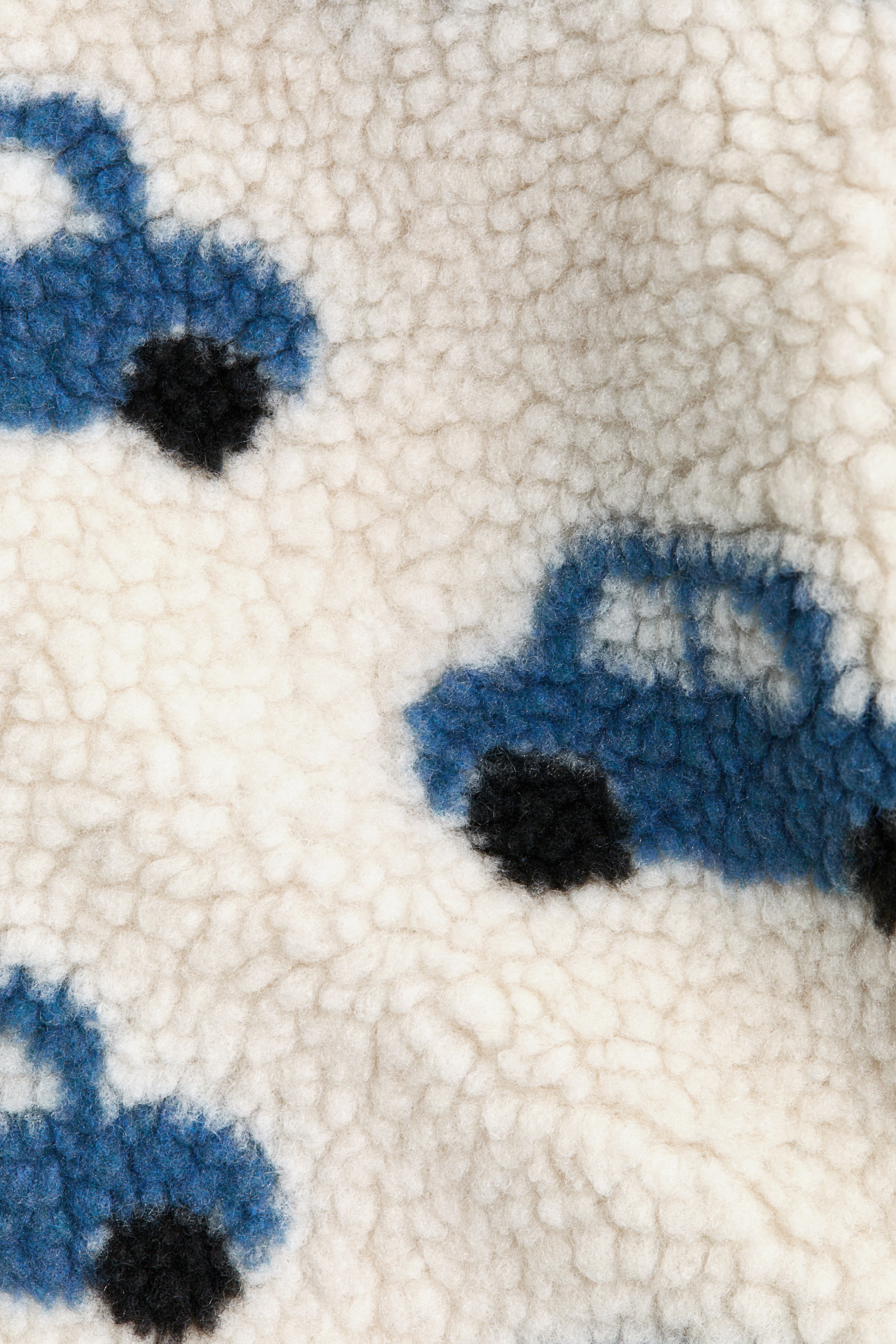 View larger image: Printed teddy jacket - Light beige/Cars - Kids | H&M IE 5