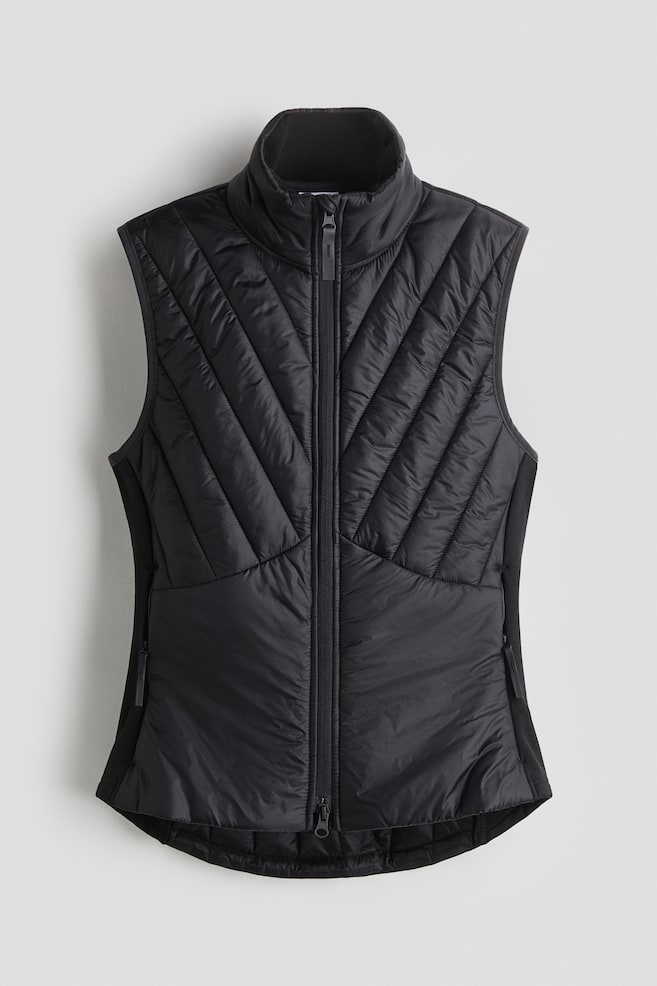 Sportweste mit ThermoMove™ - Schwarz/Hellbraun - 1