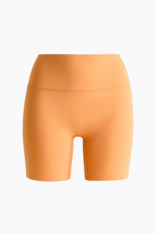 High Waist Cycling shorts with SculptMove™ - Orange/Black/Navy blue/Watermelon/Burnt red - 1