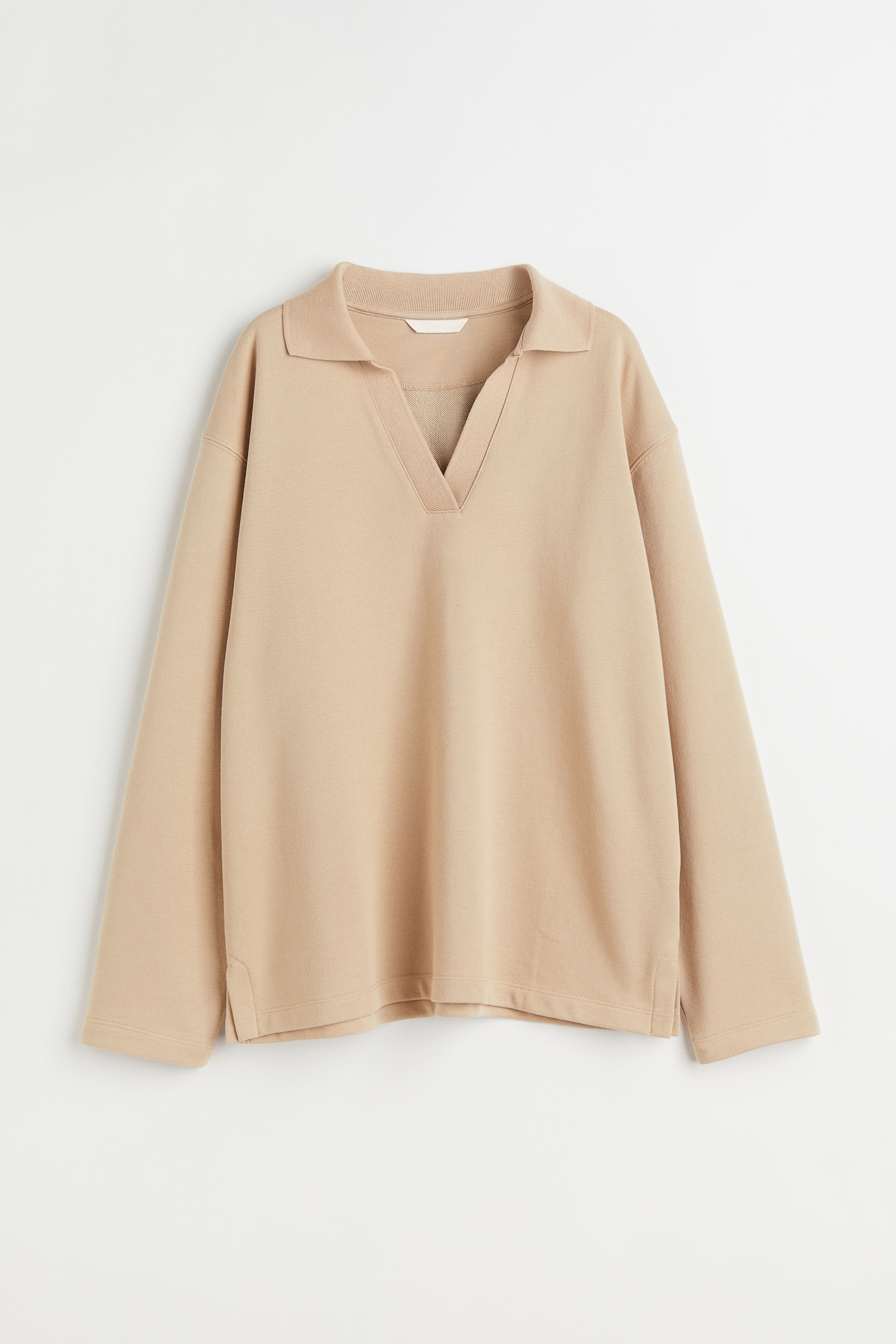 H&m collar sweatshirt hotsell