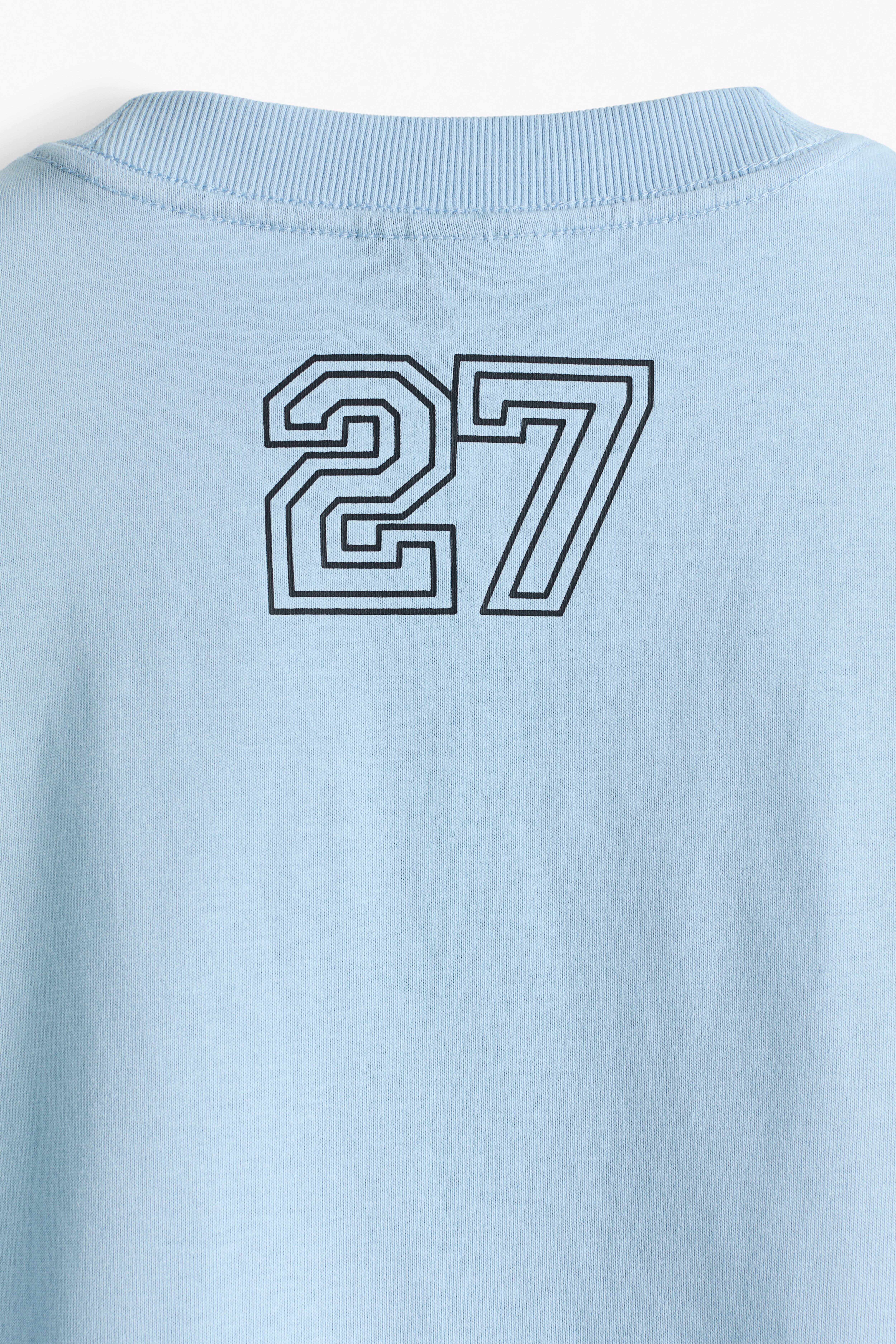 T-shirt imprimé décontracté en coton