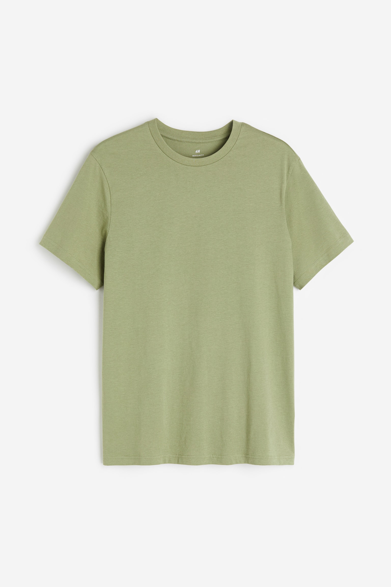 Regular Fit Tee - Khaki green/Burgundy/Light beige/White/Black/Light grey/Pink/Dark grey/Dark grey/Grey marle/Brown/Dark blue - 2