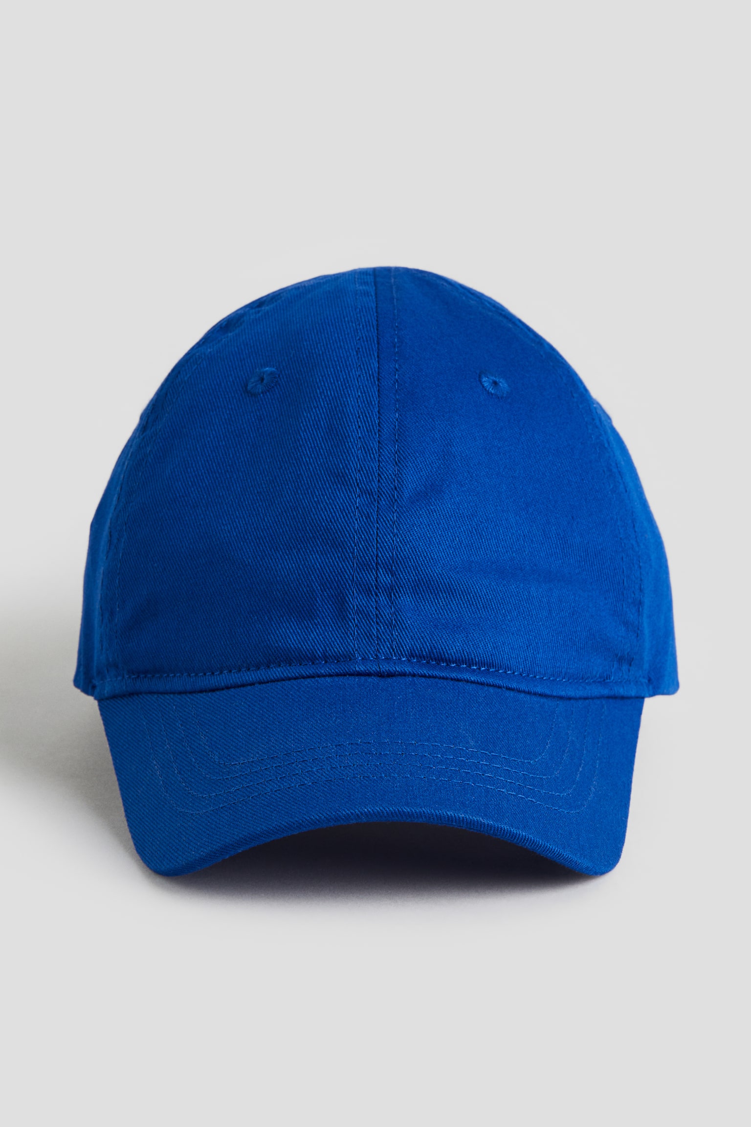 Twill Cap - Bright blue/Navy blue - 1