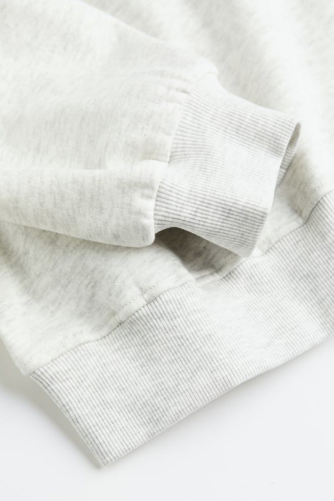 Sweatshirt - Light grey marl/Black/Light grey/Light beige/dc - 6