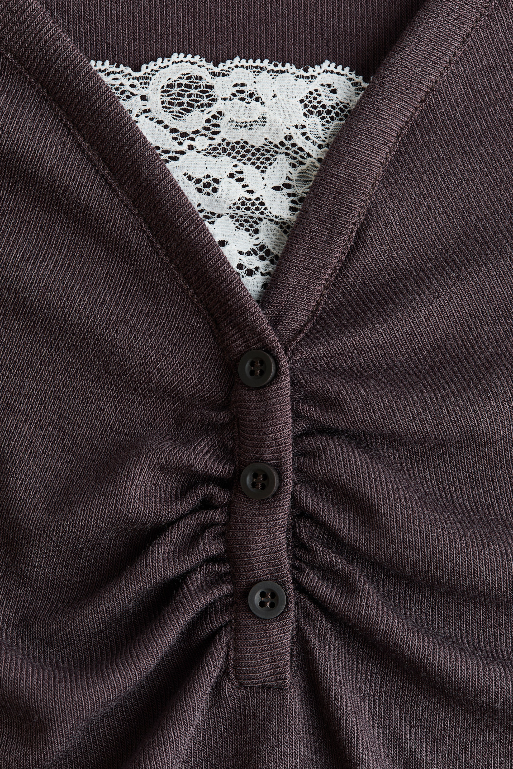 Lace-Detail Top