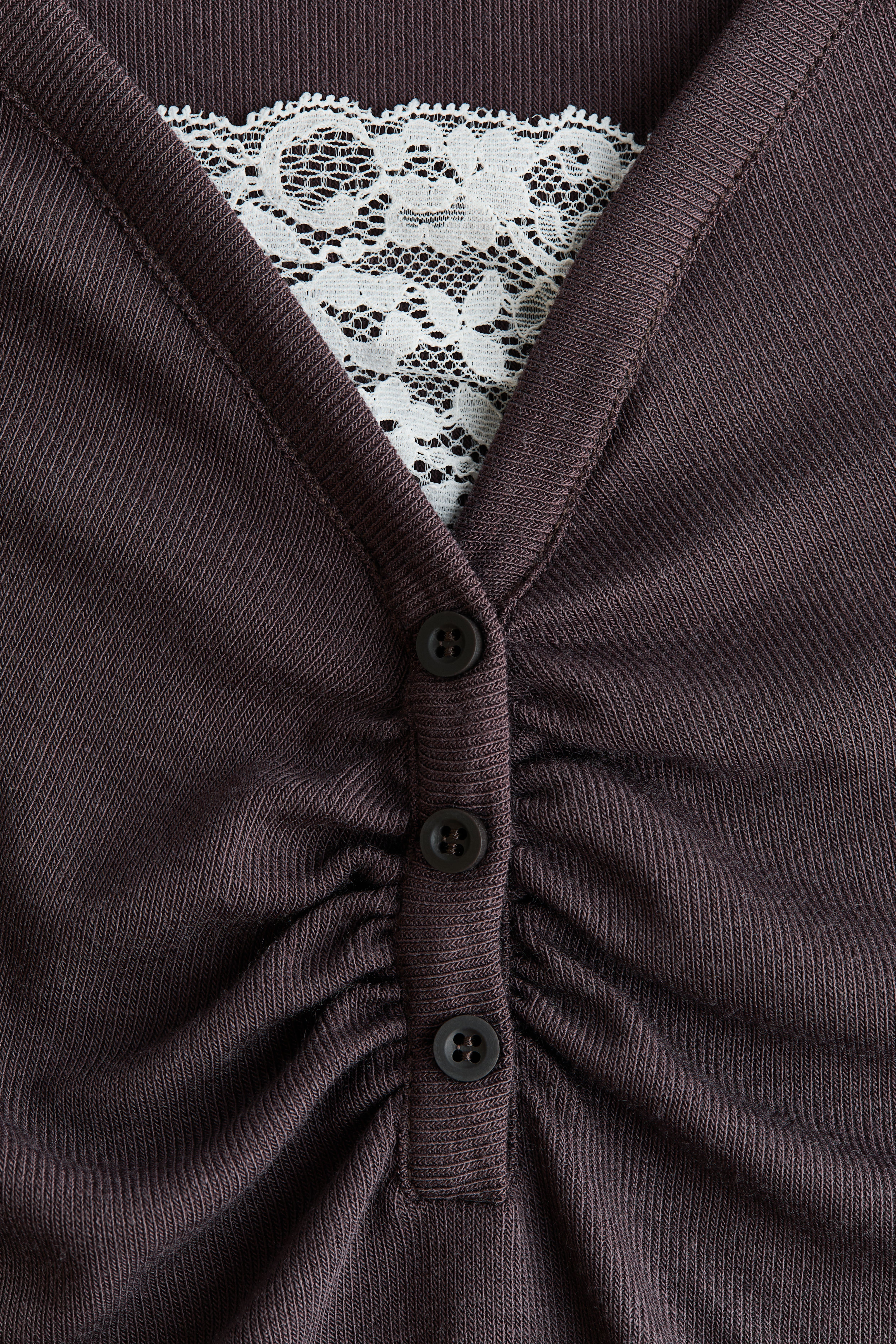 Lace-Detail Top