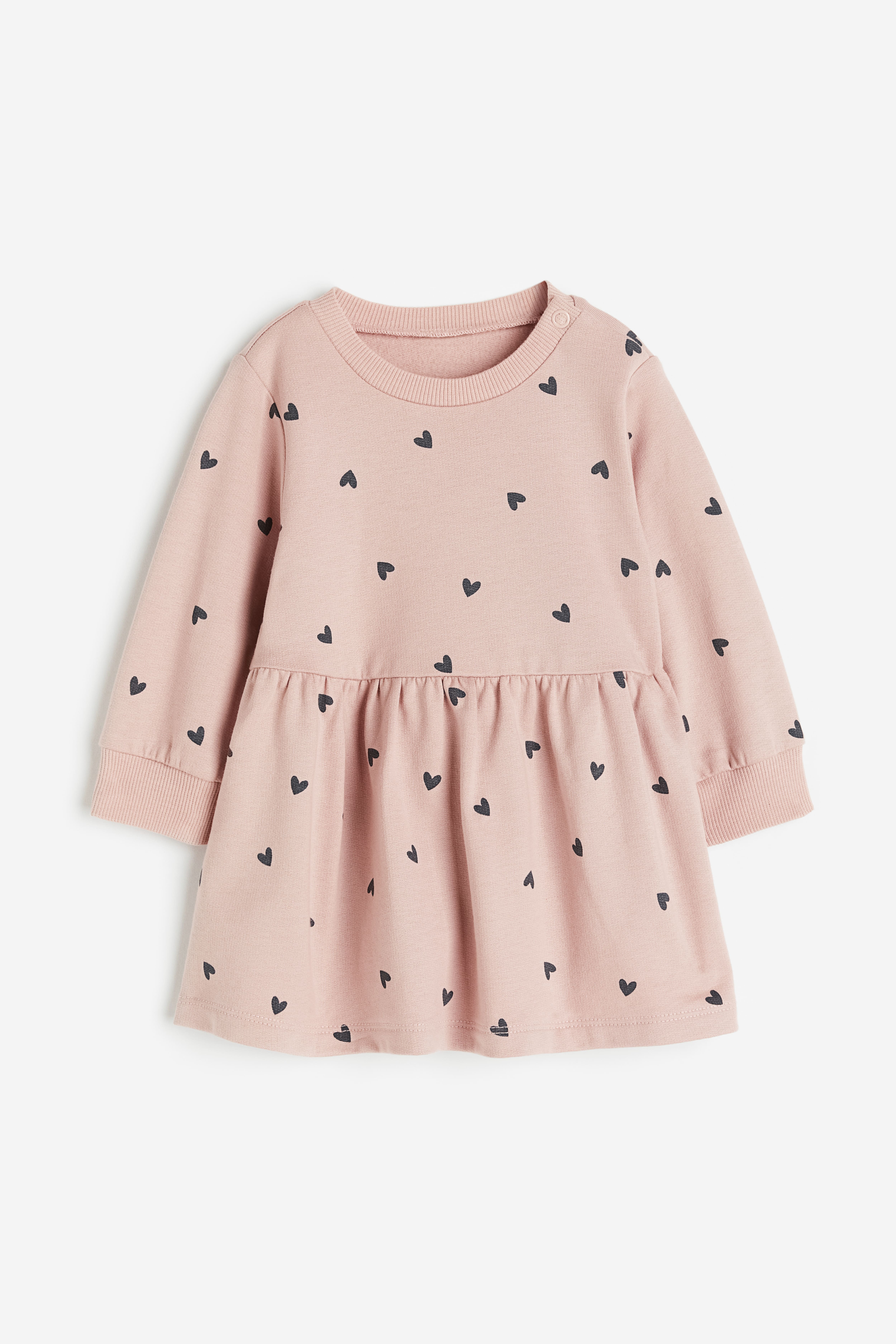 Cotton Sweatshirt Dress