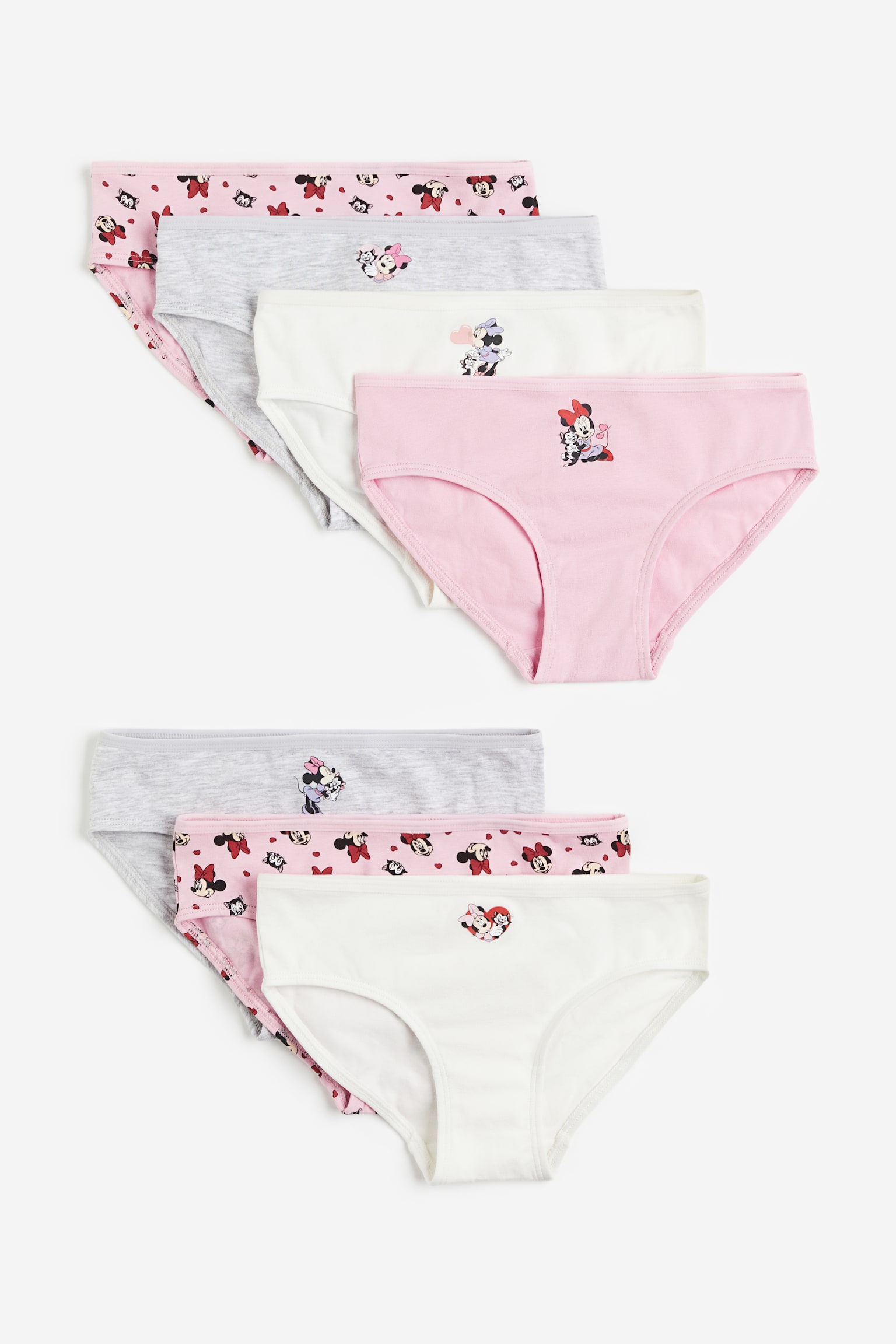 7-pack cotton briefs - Light pink/Minnie Mouse/Powder pink/Minnie Mouse/Light purple/PAW Patrol/Pink/Disney Princesses/Light purple/Hello Kitty - 1