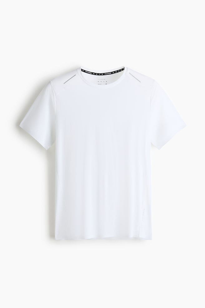 Lightweight Cooling Running T-Shirt - White/Dark gray/Light dusty green/Dusty red/White/Dark gray/Chocolate plum - 1