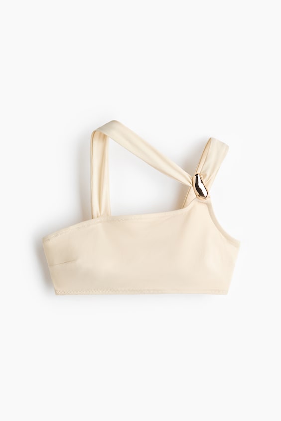 Верх бикини One-Shoulder, уплотнённая чашка — H&M