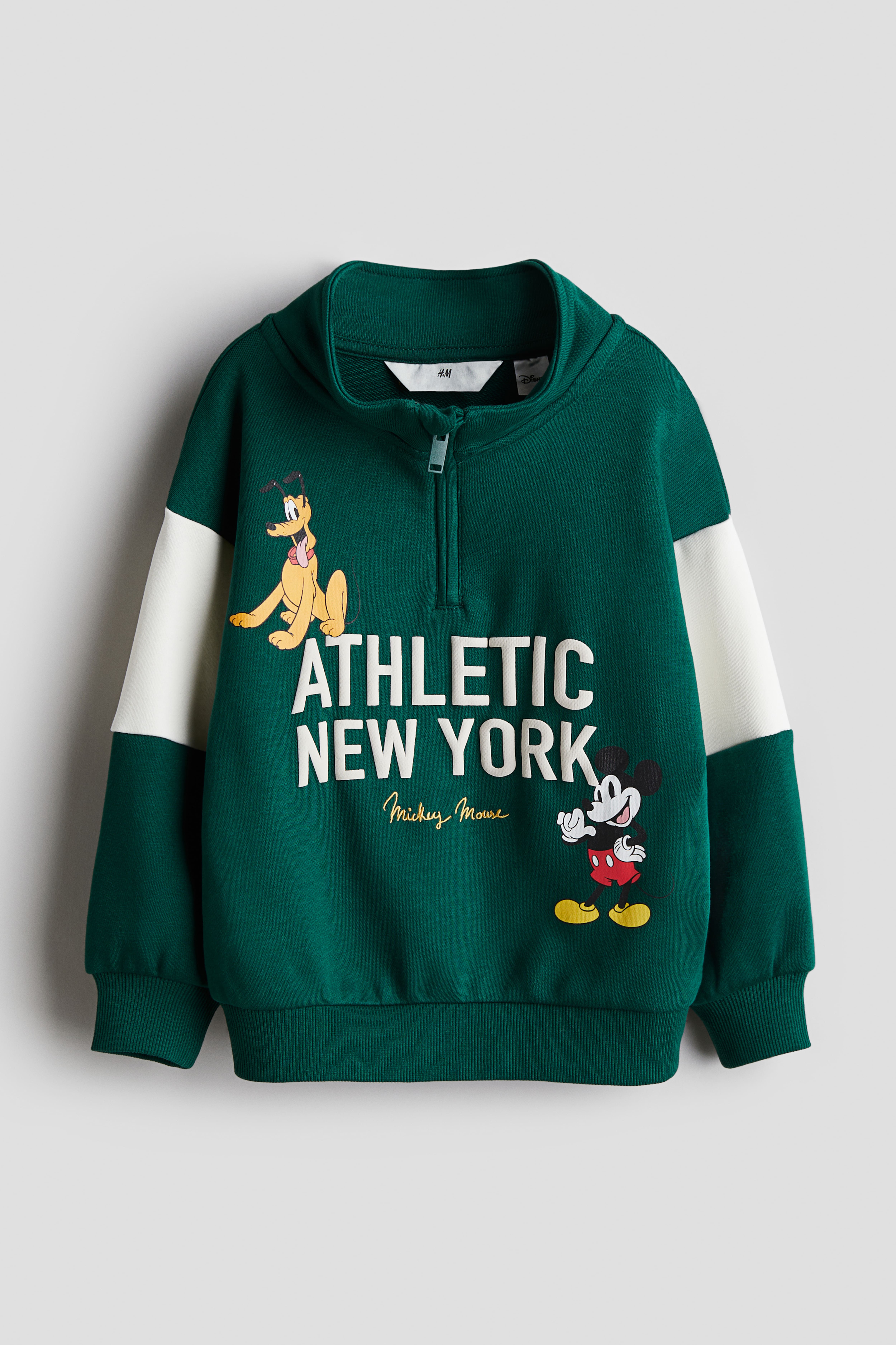 H&m mickey sweatshirt hotsell