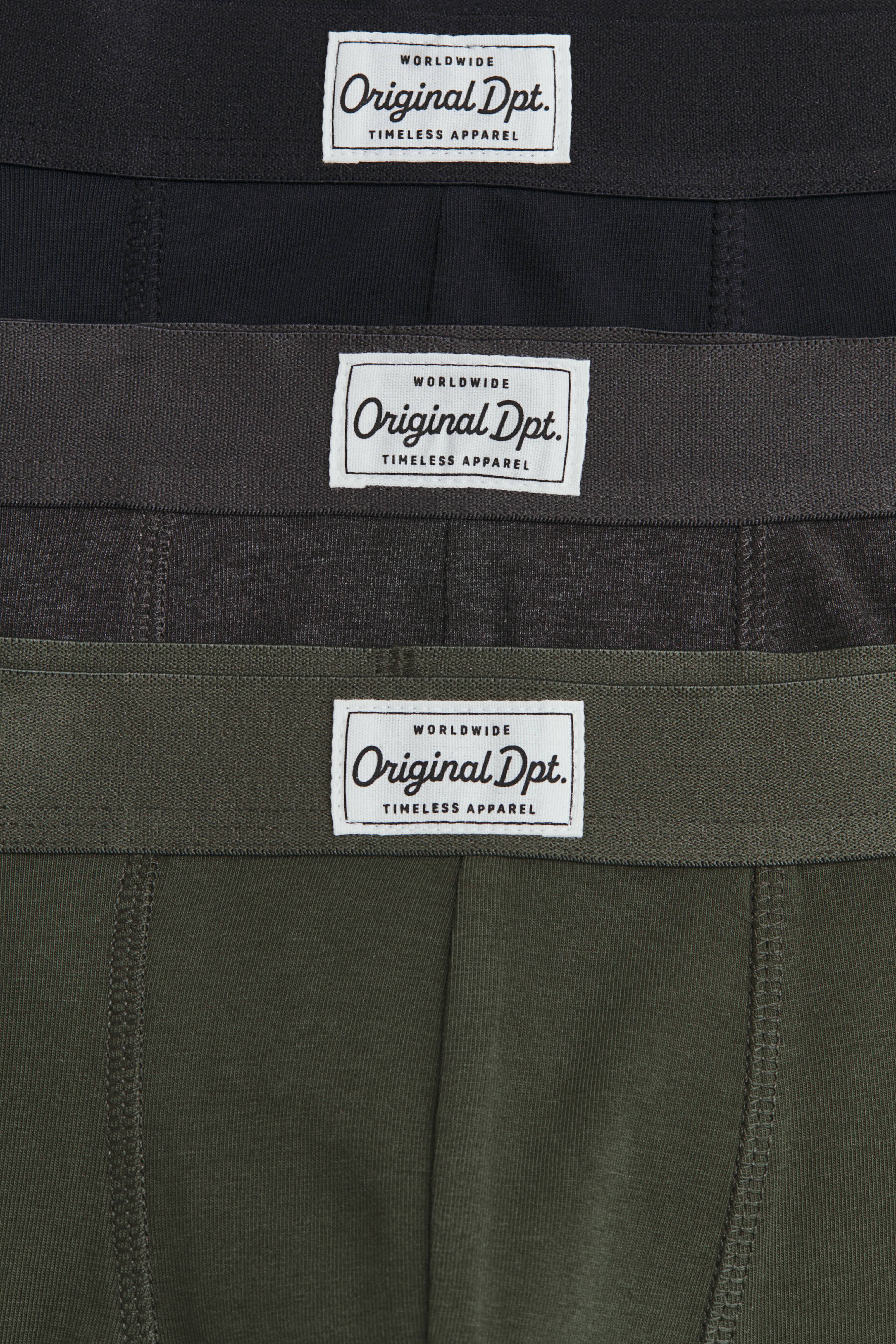 3-Pack Cotton Boxer Briefs