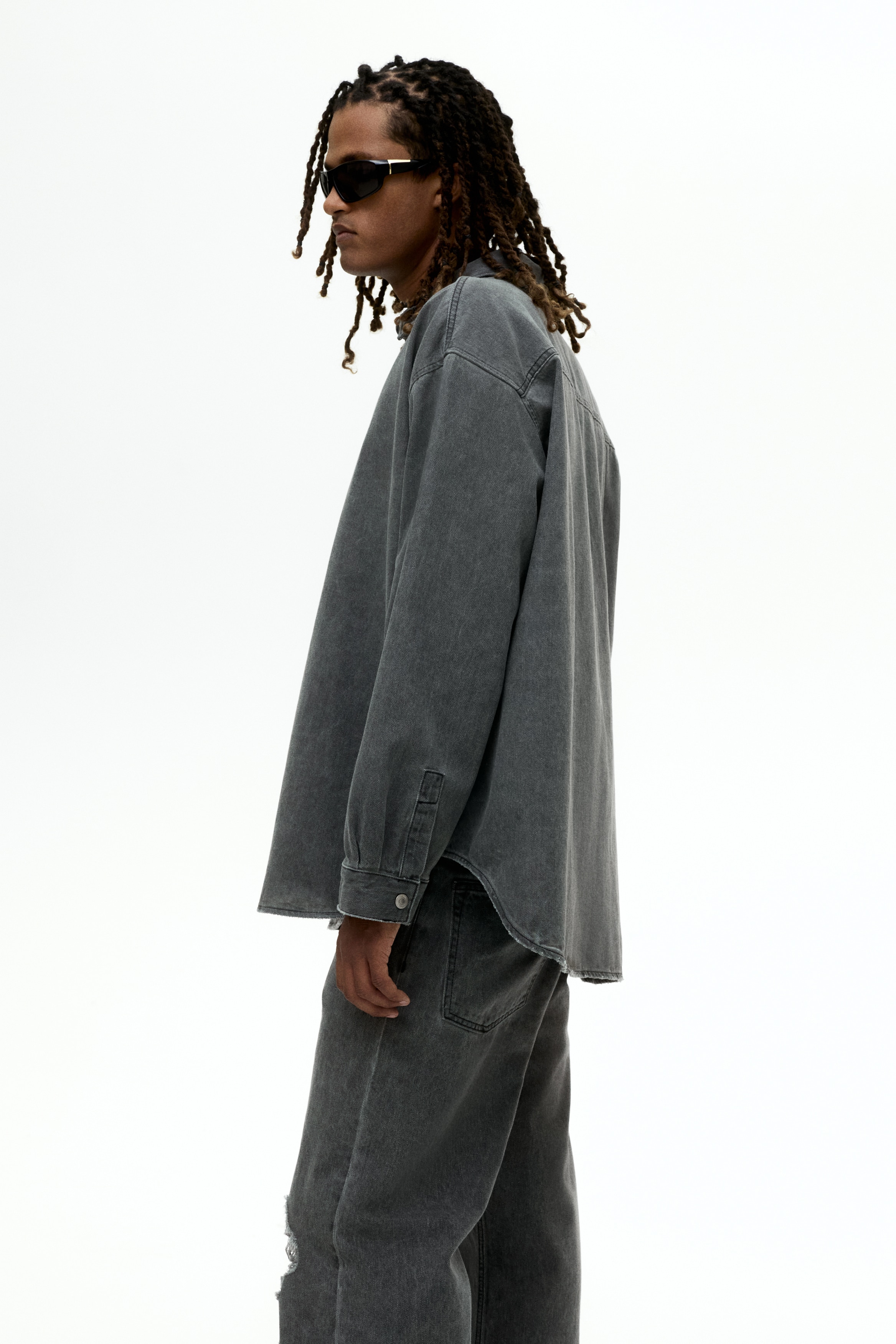 Oversized Fit Denim shirt