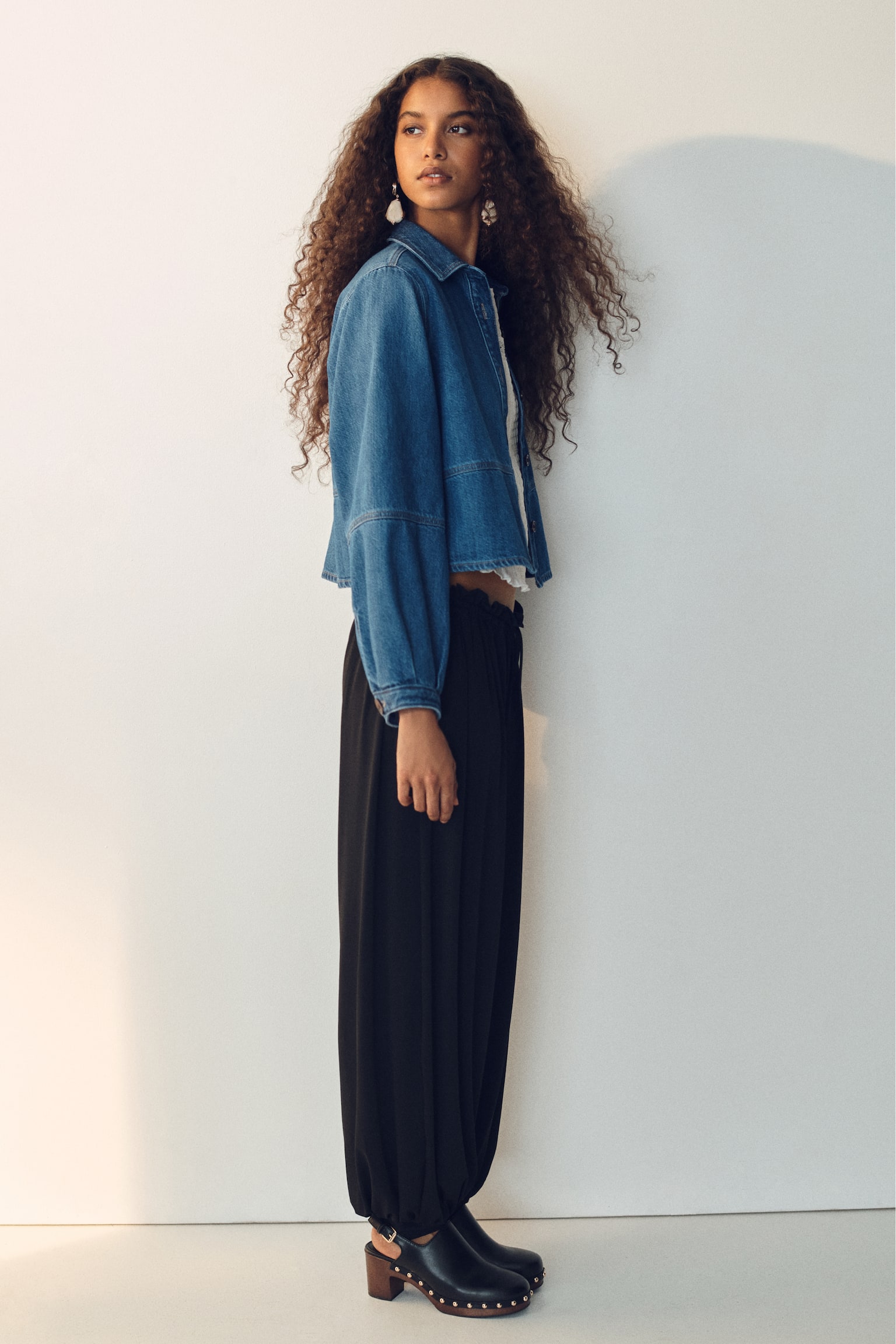 חולצת ג'ינס - כחול ג'ינס - 3