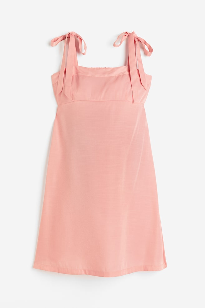 MAMA A-line dress - Light pink/Cream - 2