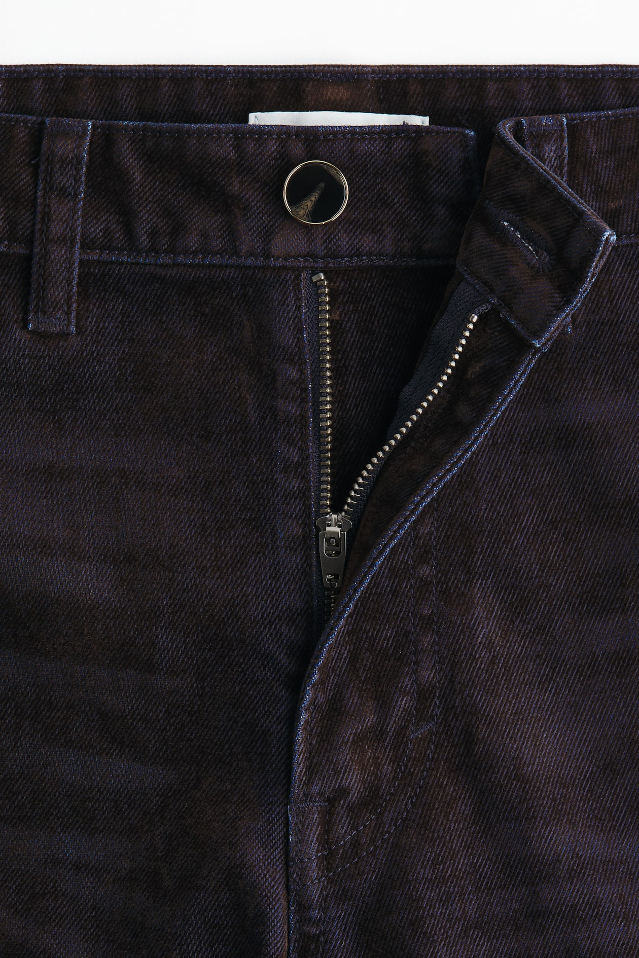 Flocked Straight High Jeans - image 3