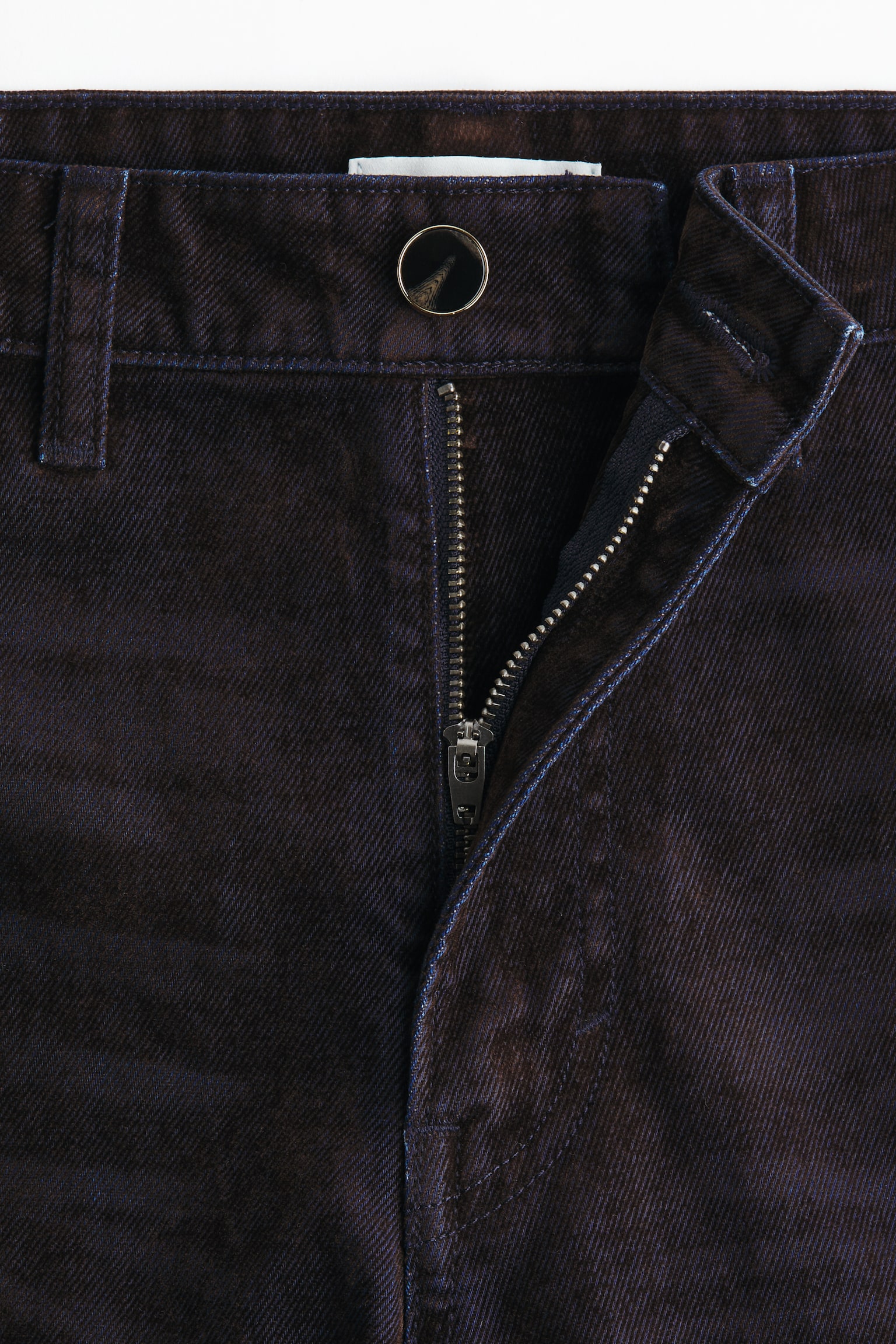 Straight High Jeans - Marron foncé - 4