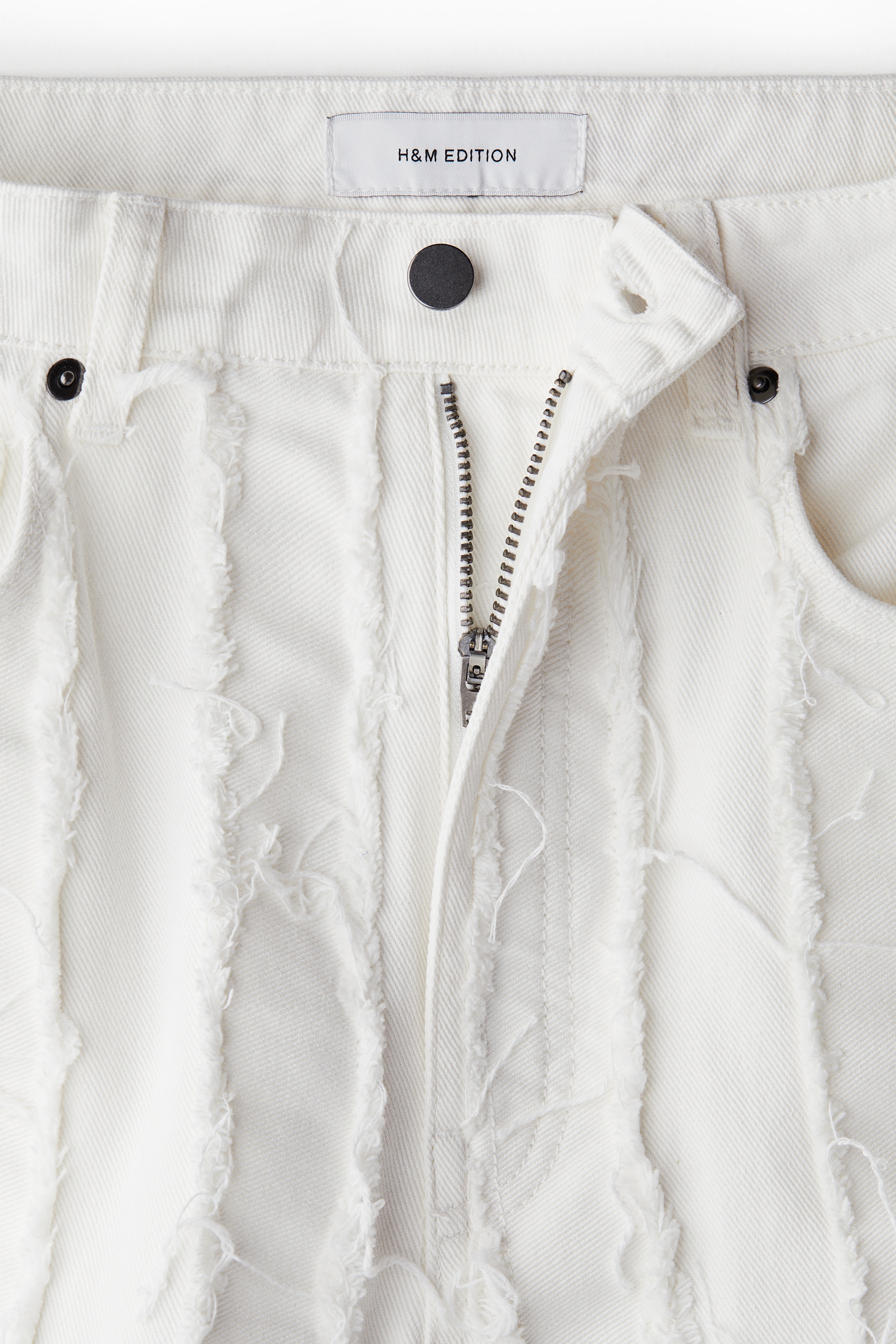 Frayed jeans