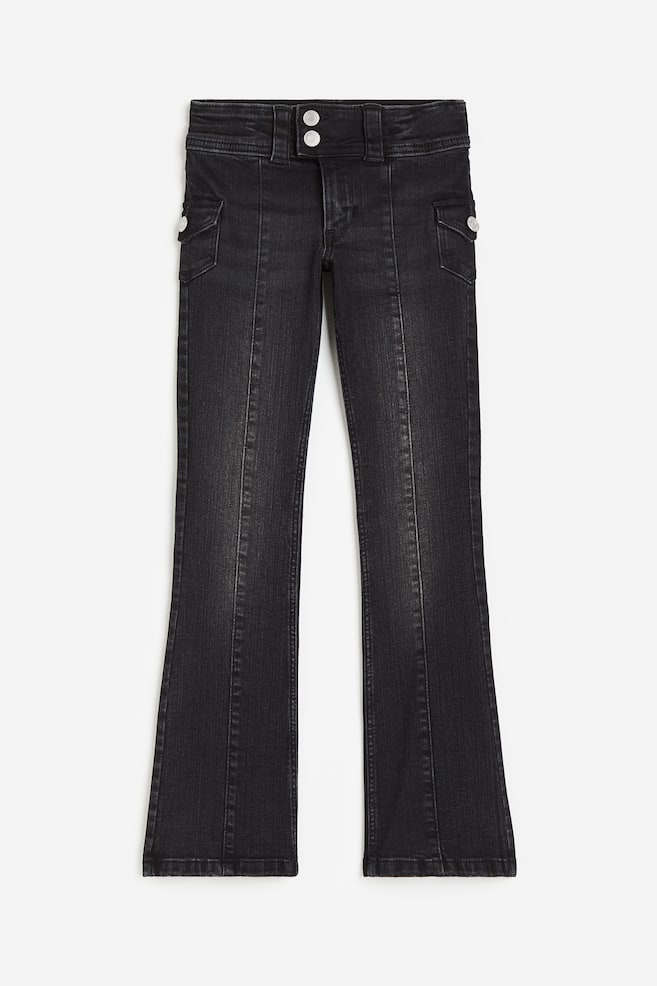 Bootcut Low Jeans - Musta/Vaalea deniminsininen/Tumma deniminsininen/Tumma deniminsininen/dc/dc - 1
