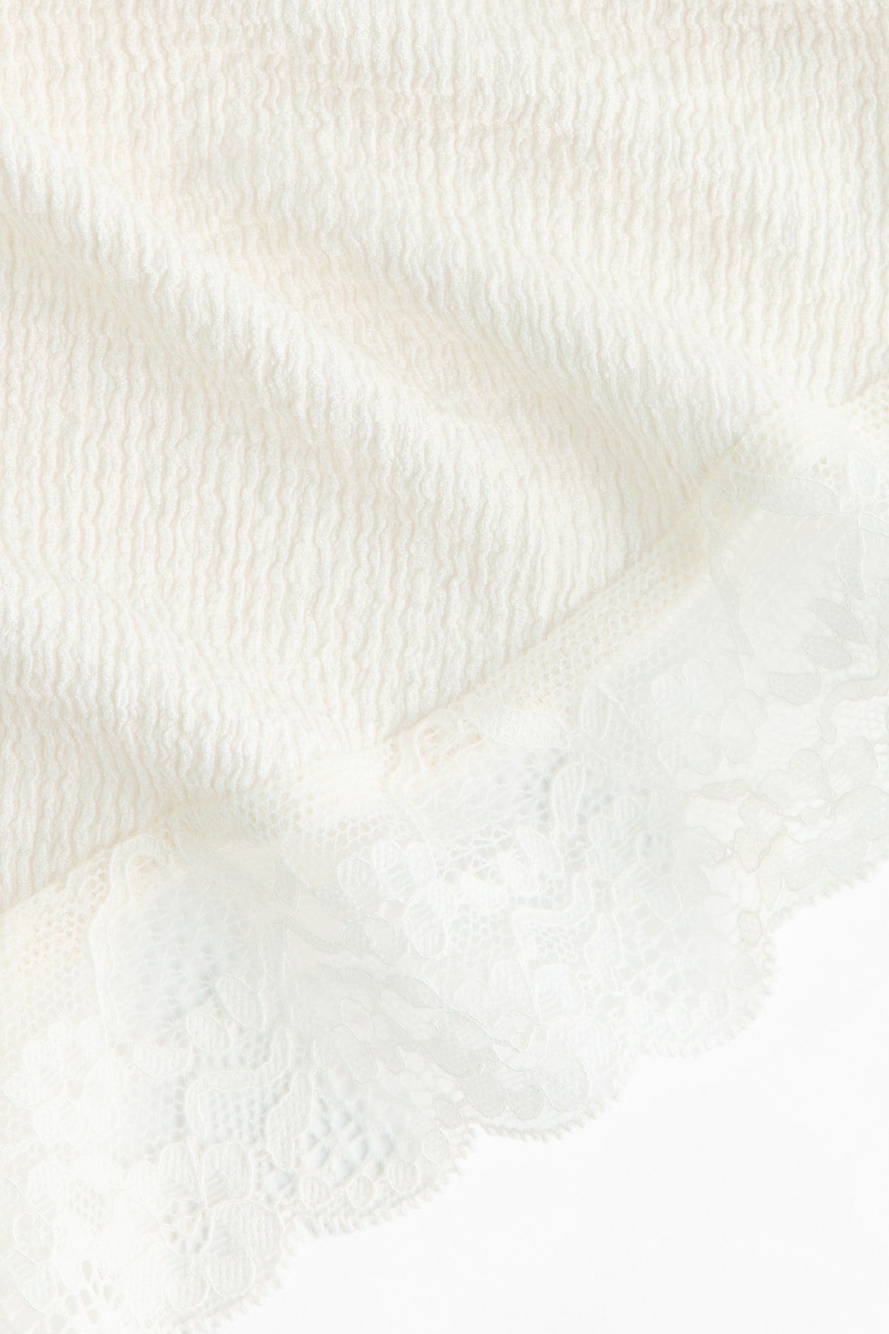Lace-Trimmed Halterneck Top - image 2