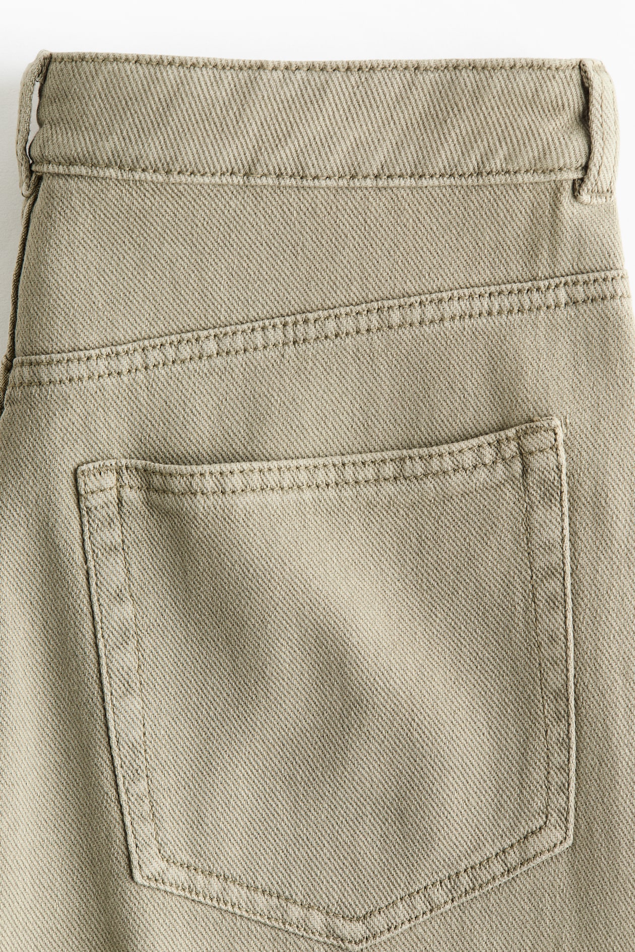 Straight-Leg Twill Pants - image 2