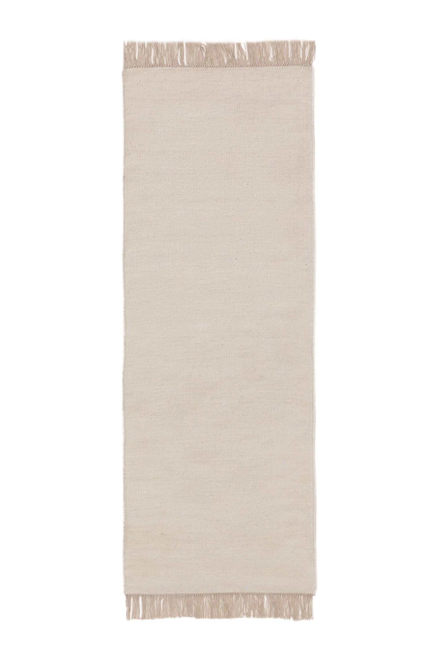 Wollteppich Läufer Liv - Cream - 1