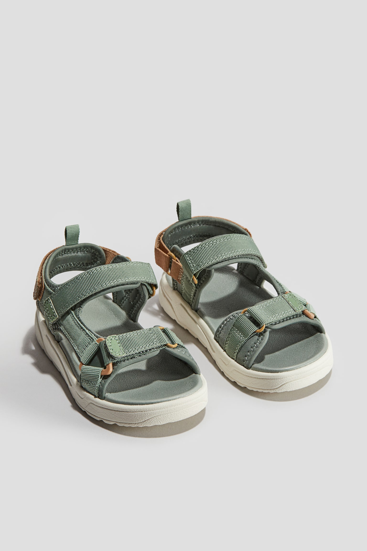 Scuba Sandals - Sage green/Beige/Navy blue - 1