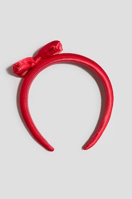 Diadem med rosett